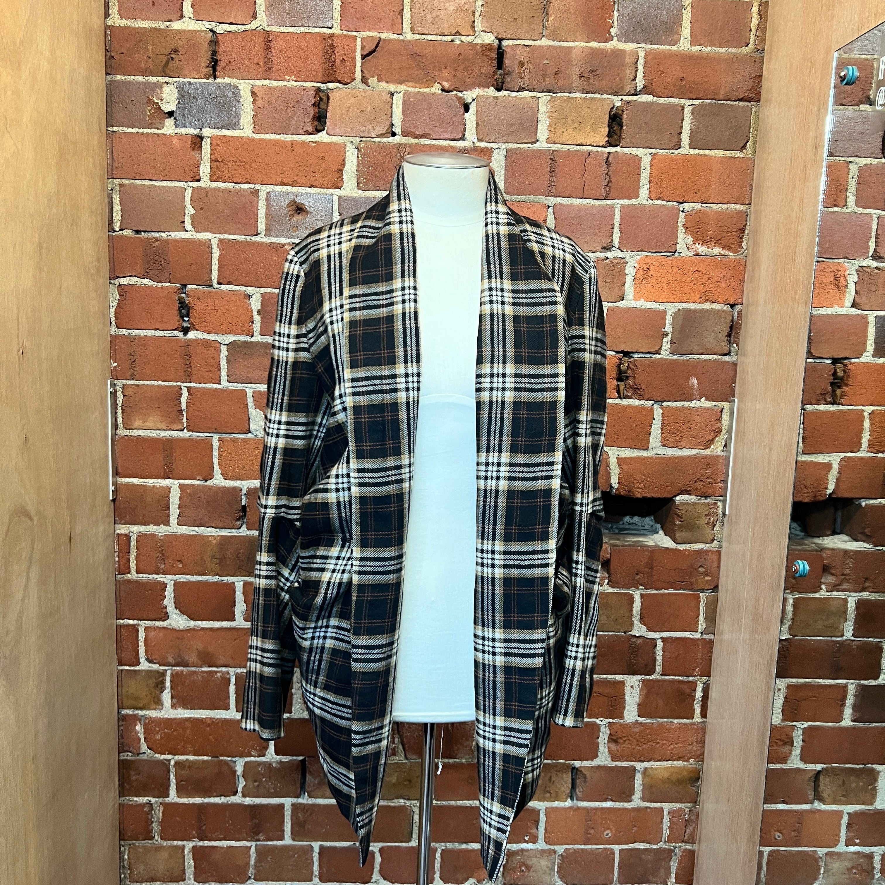 VIVIENNE WESTWOOD wool tartan jacket