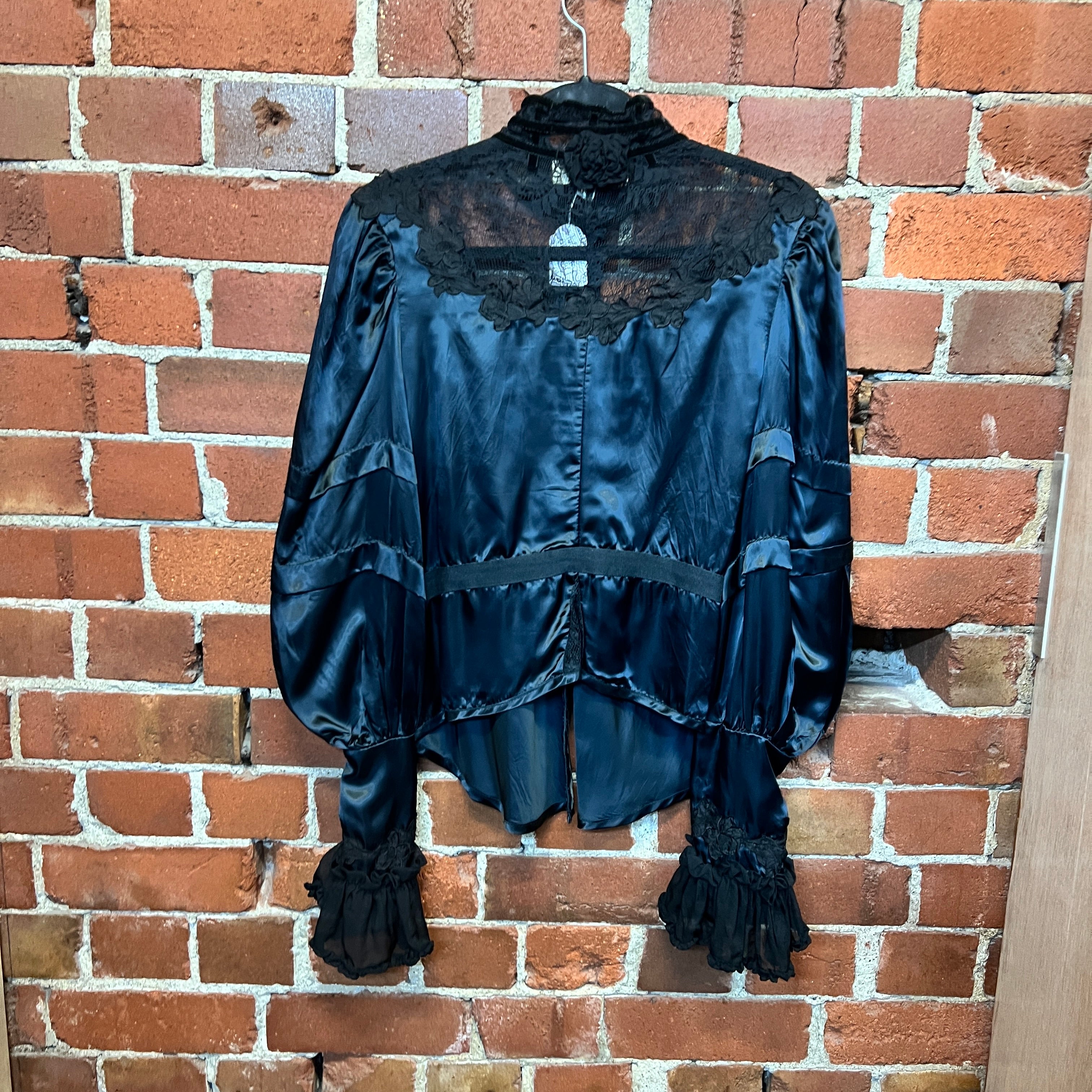 TRELIESE COOPER 1990's Victorian gothic shirt