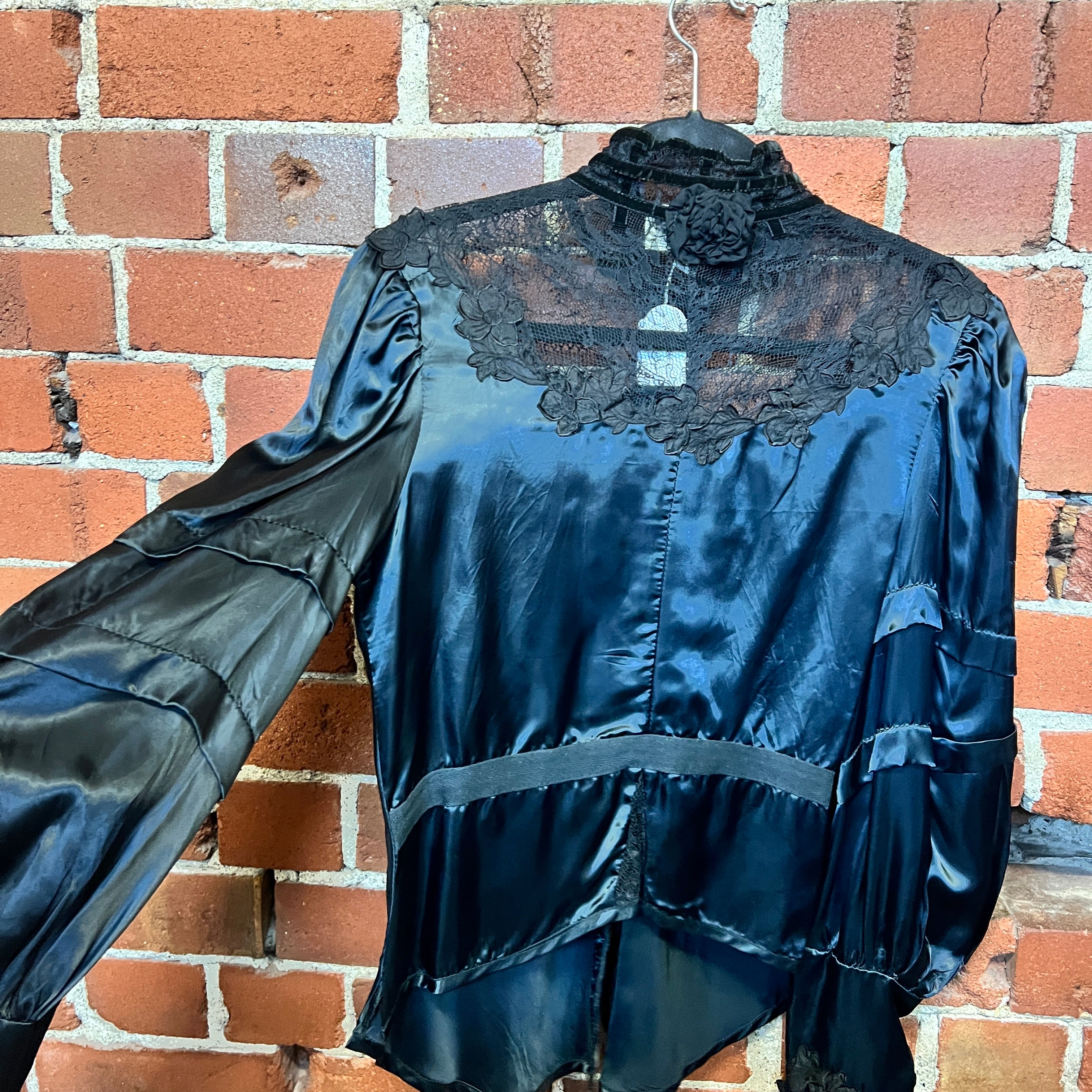 TRELIESE COOPER 1990's Victorian gothic shirt