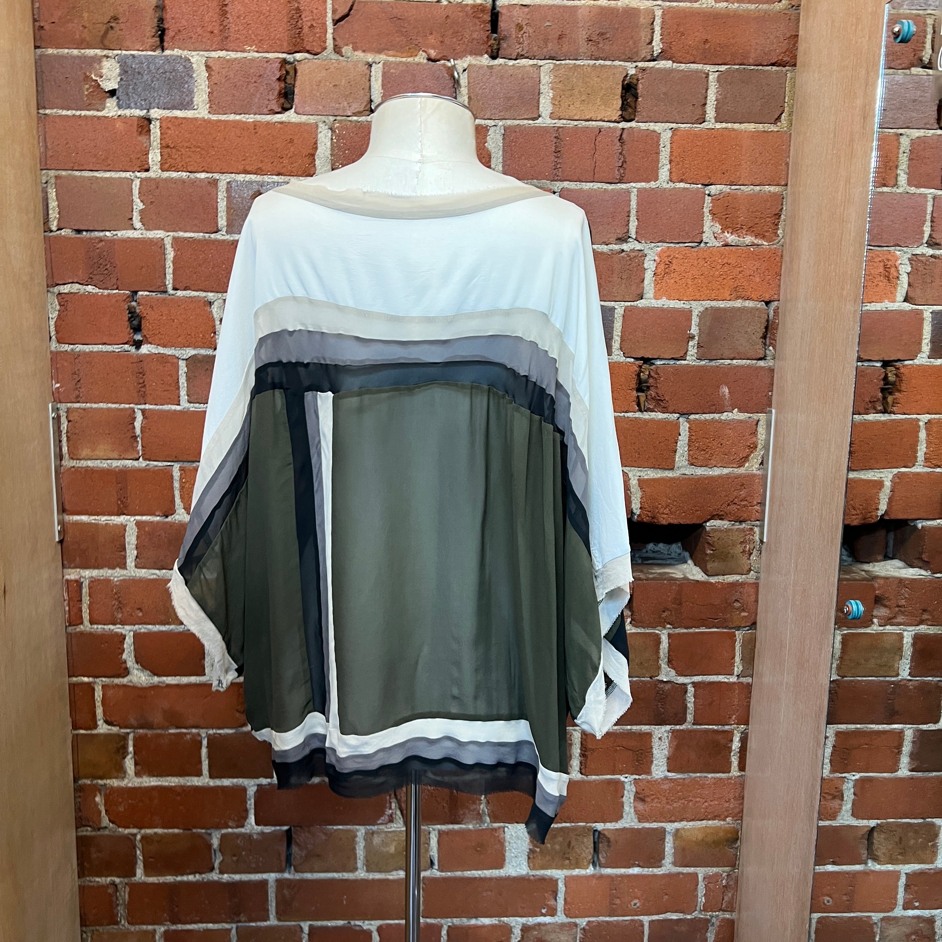 ZAMBESI silk top (both ways)