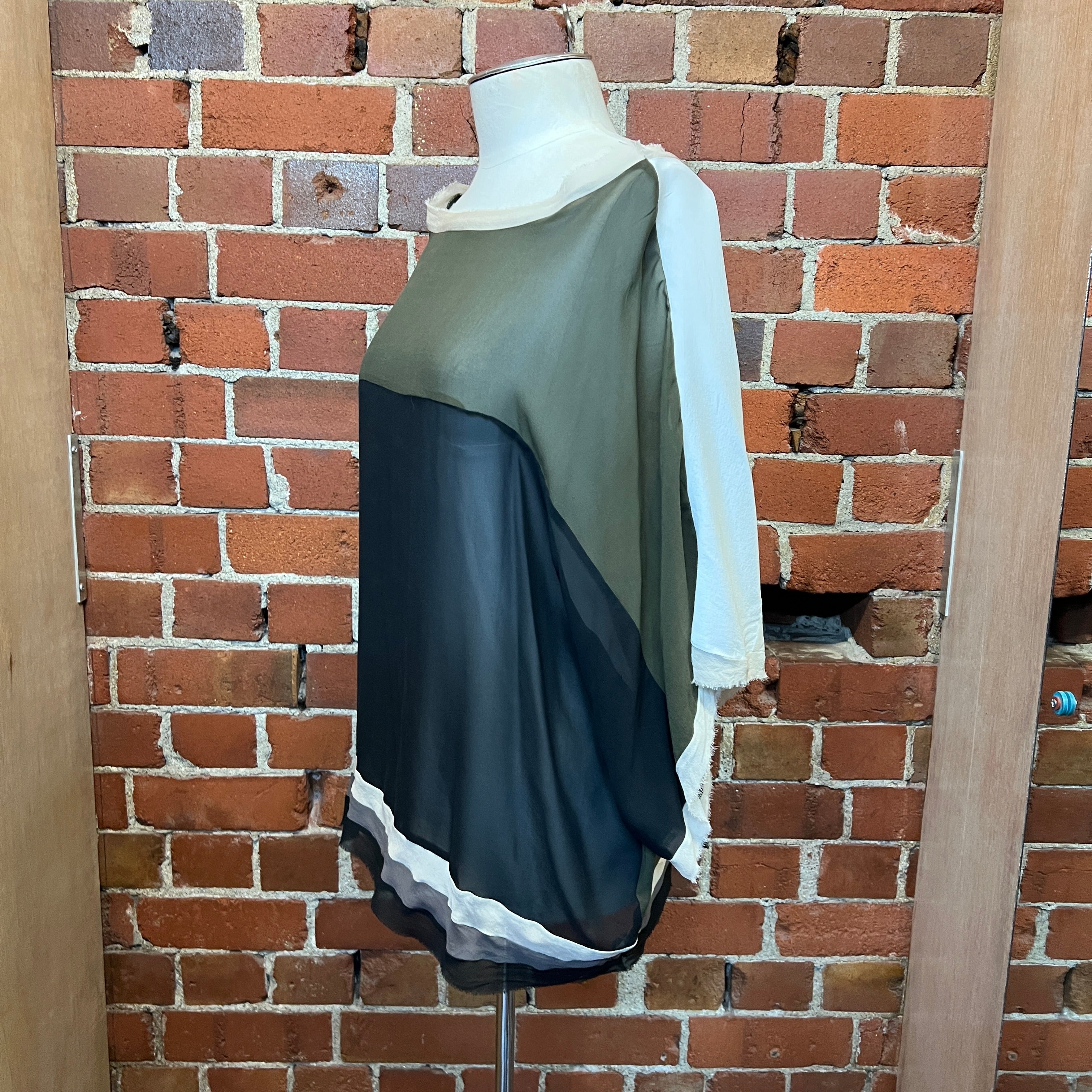 ZAMBESI silk top (both ways)