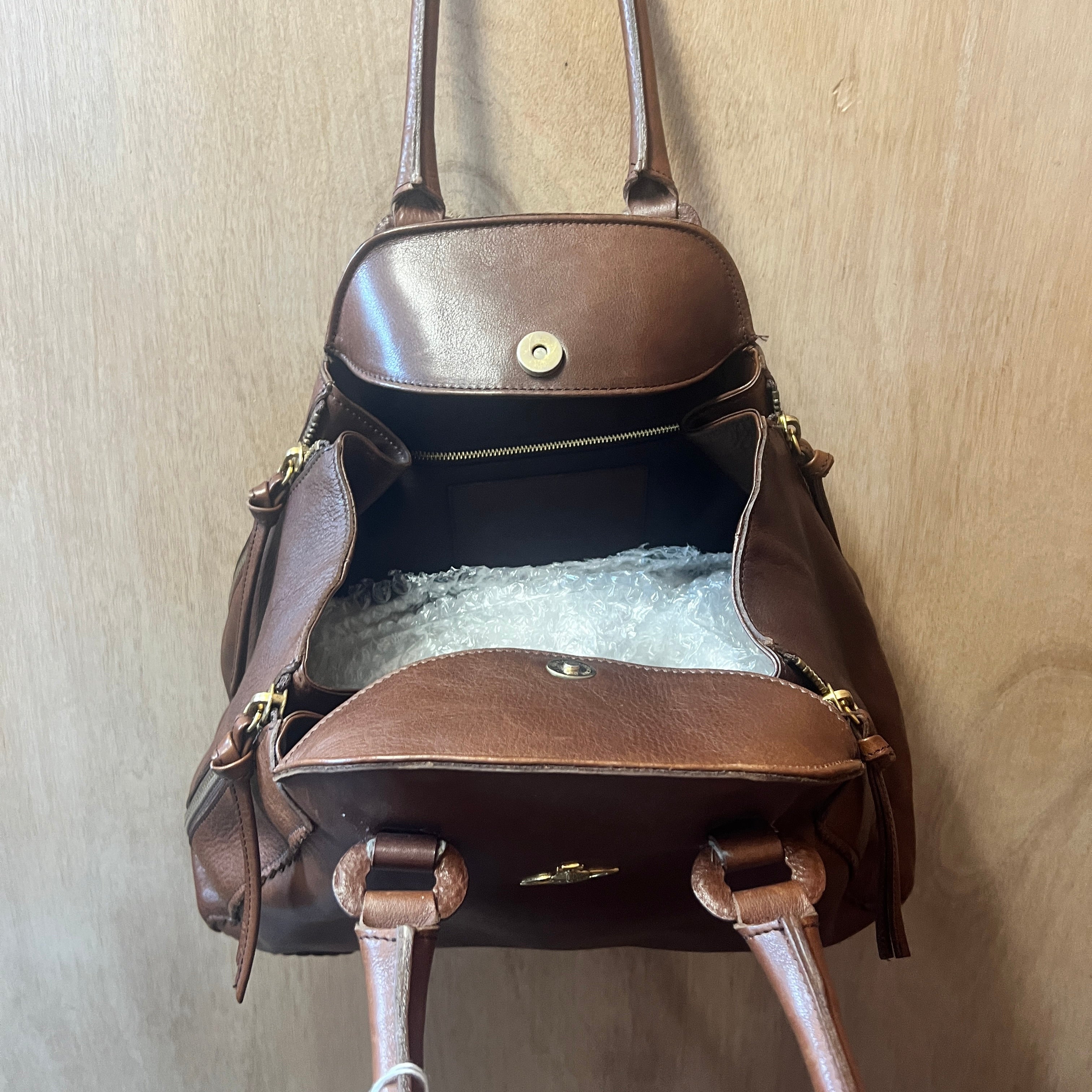 VIVIENNE WESTWOOD leather Yasmin handbag