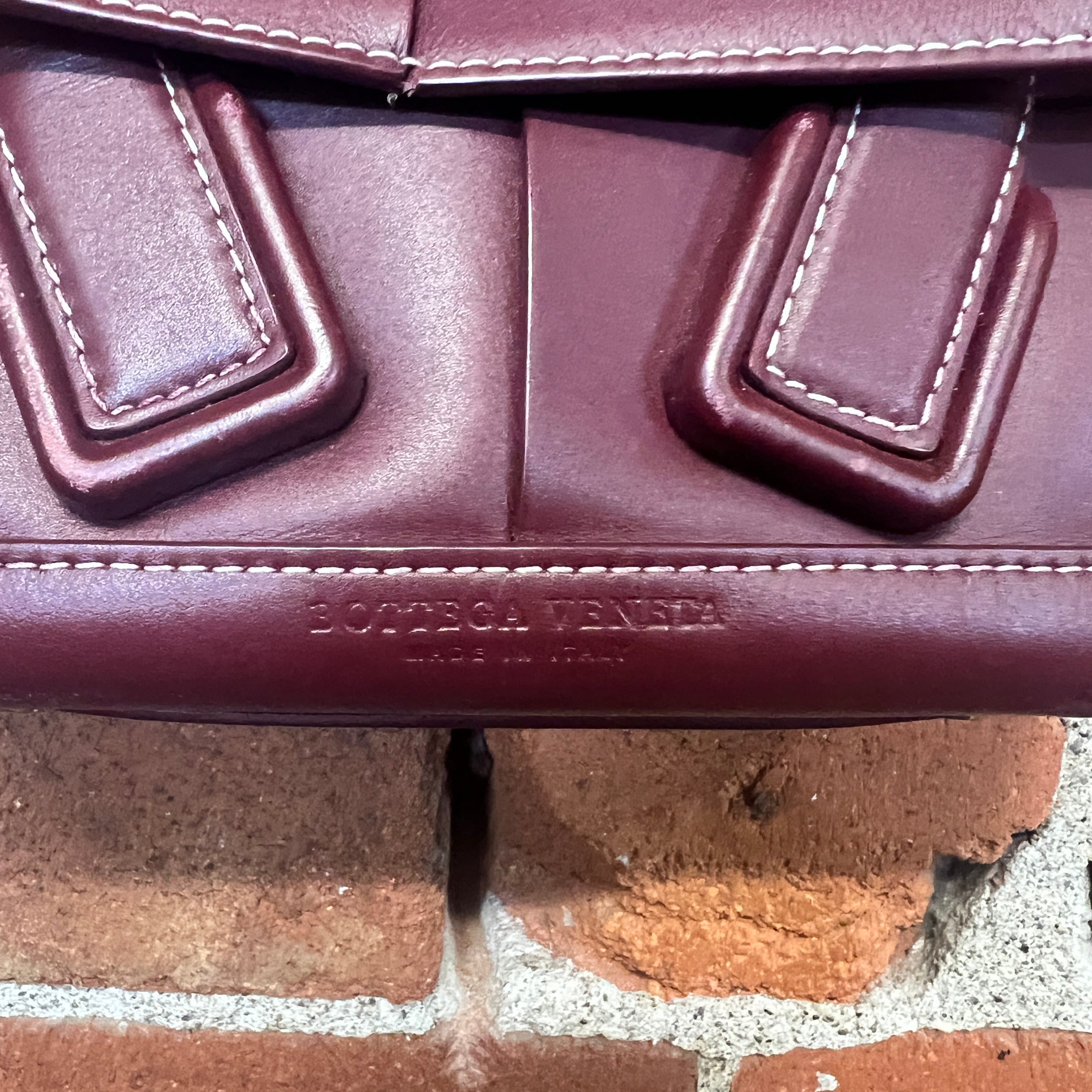 BOTTEGA VENETA leather mini handbag