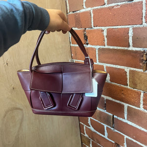 BOTTEGA VENETA leather mini handbag