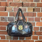 ETRO paisley leather handbag