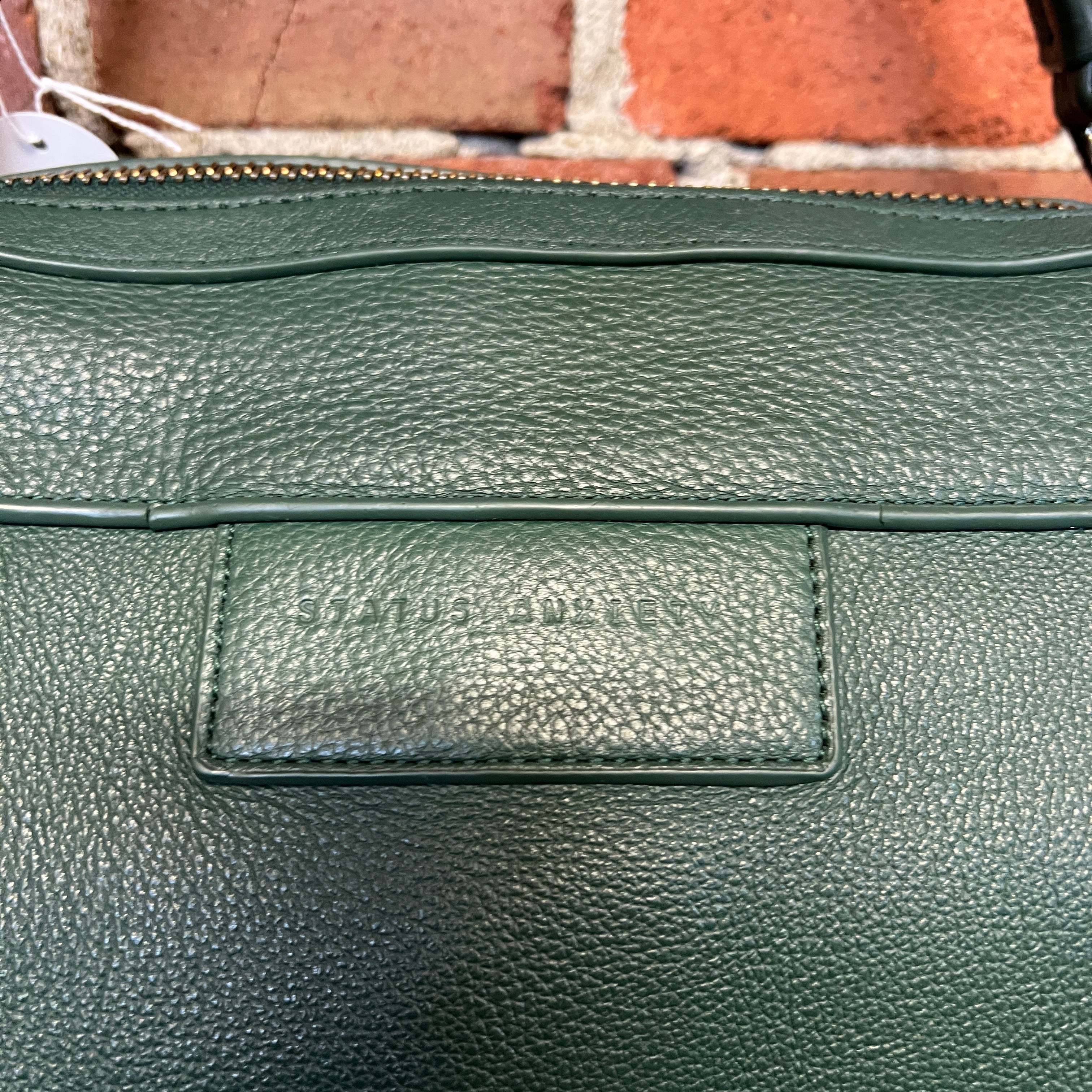 STATUS ANXIETY leather handbag