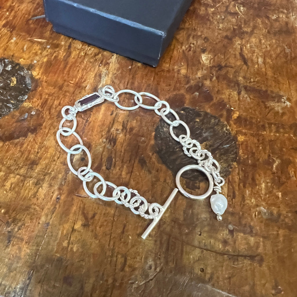 SGUSCIO sterling silver bracelet