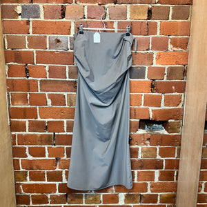 GEORGIA ALICE sexy grey maxi skirt