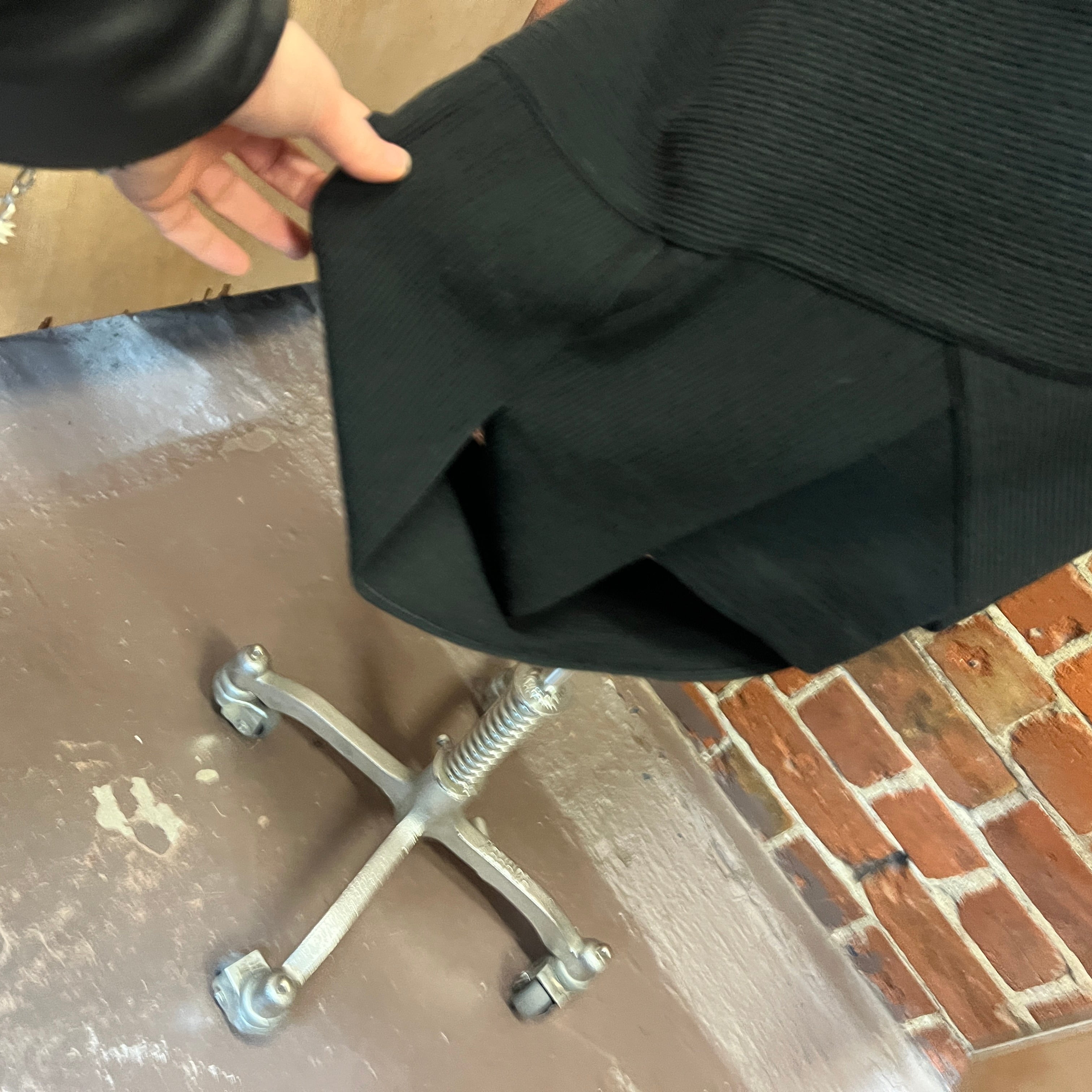 MARTIN MARGIELA wool skirt