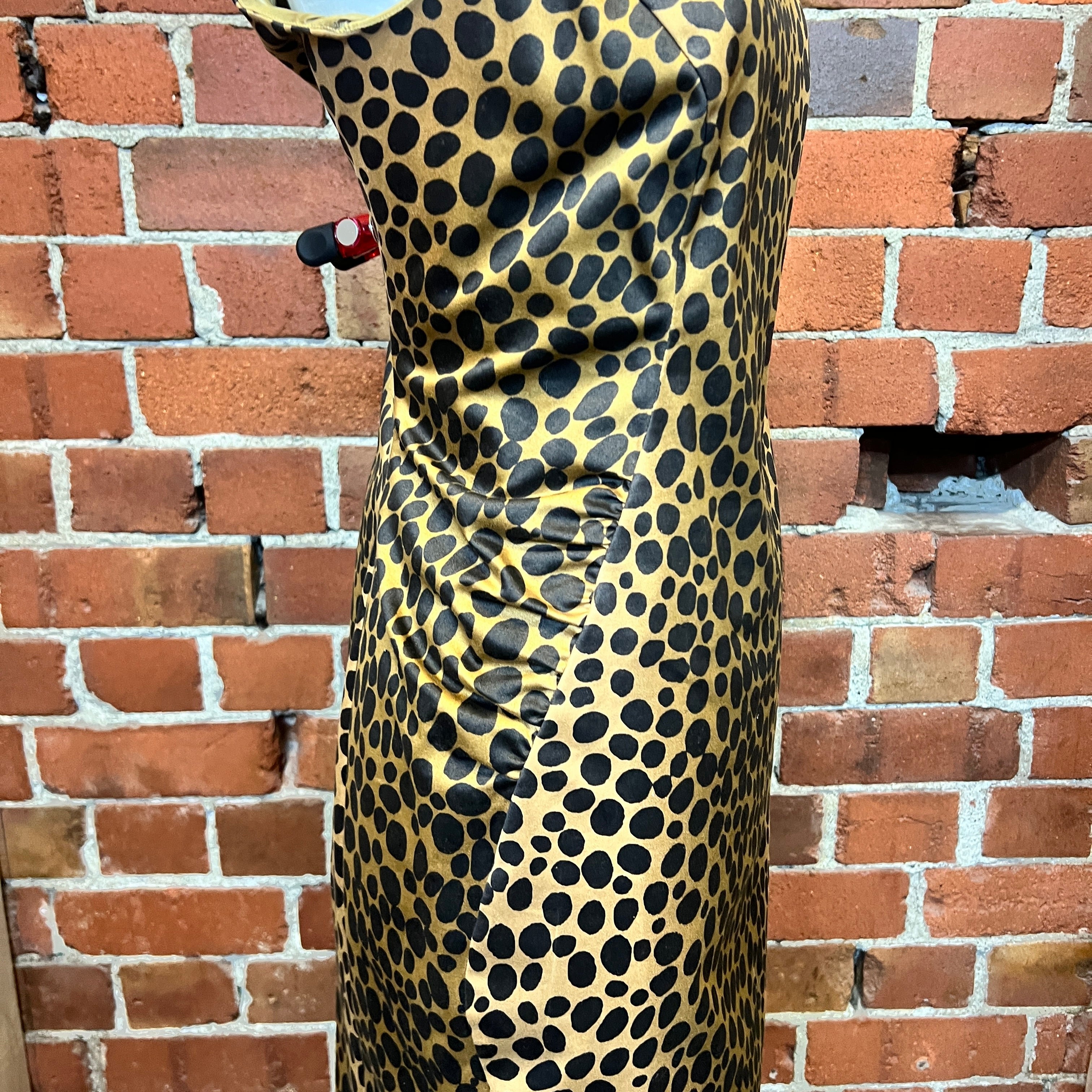 MOSCHINO sexy leopard dress