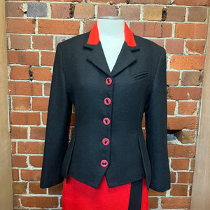 MOSCHINO 1990's 2 piece wool suit