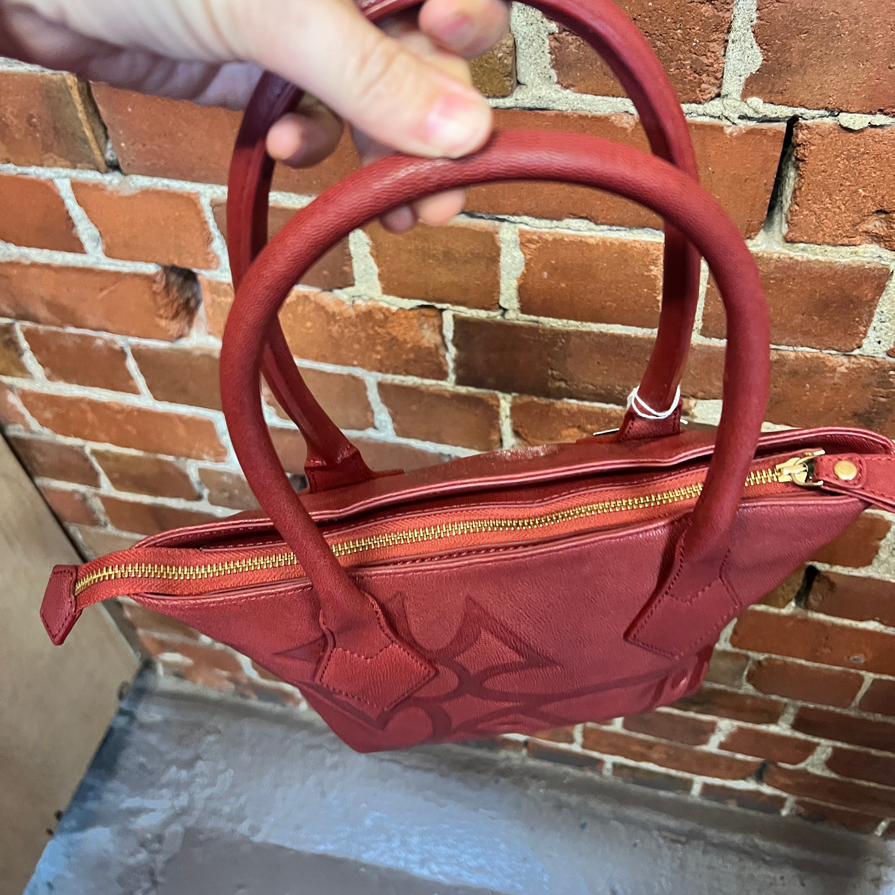 VIVIENNE WESTWOOD leather handbag