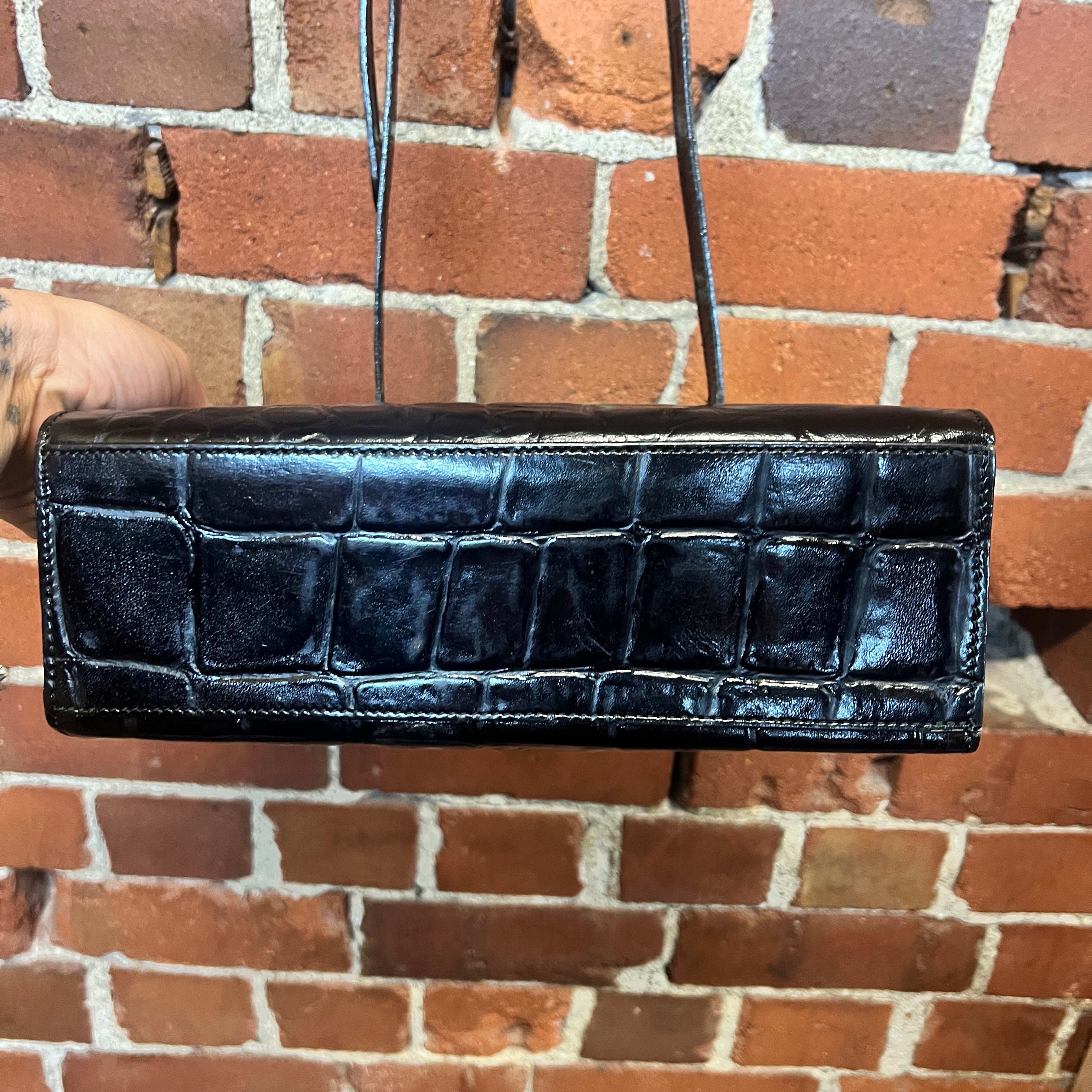 JEAN PAUL GAULTIER 1990's leather handbag