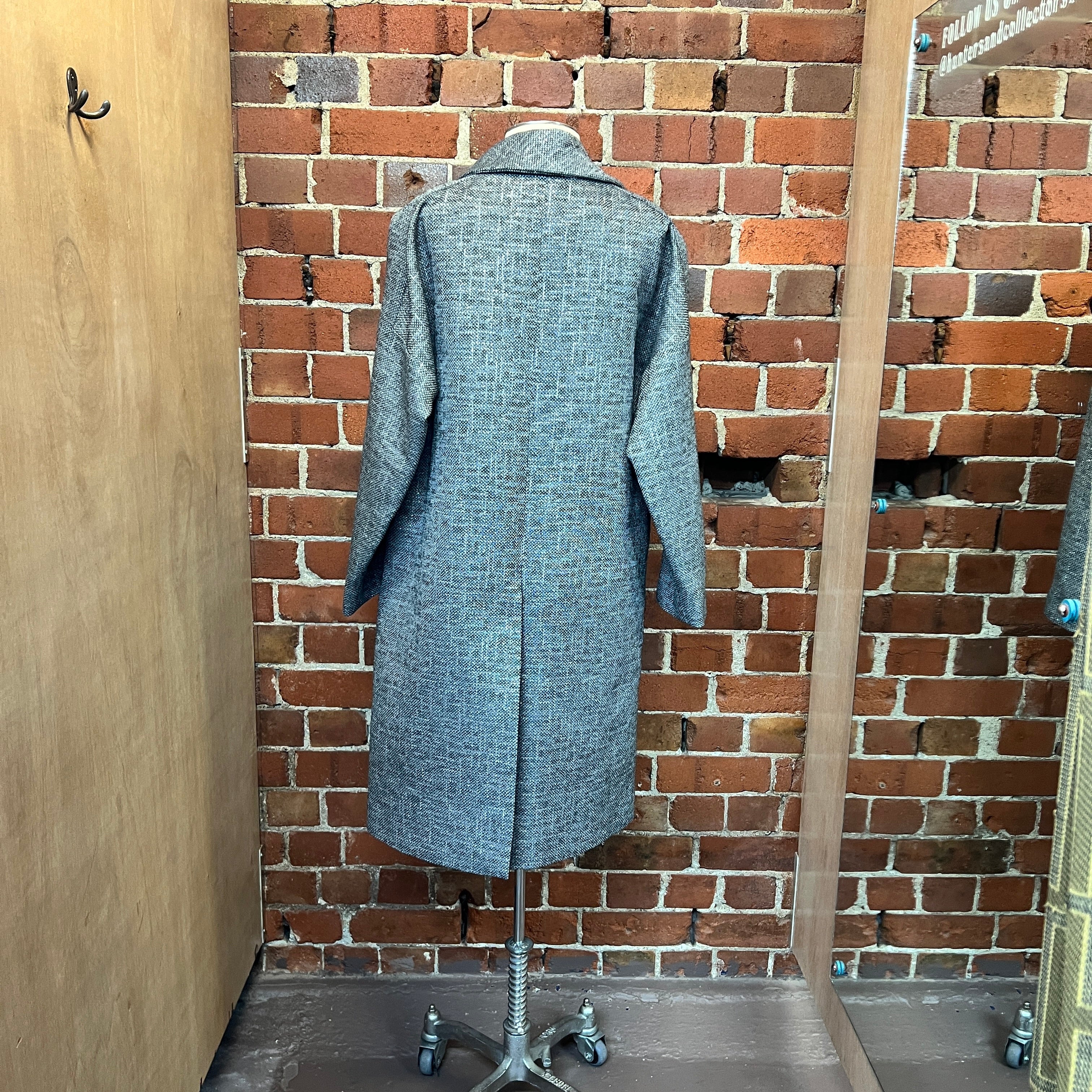 MARNI woven wool and linen coat