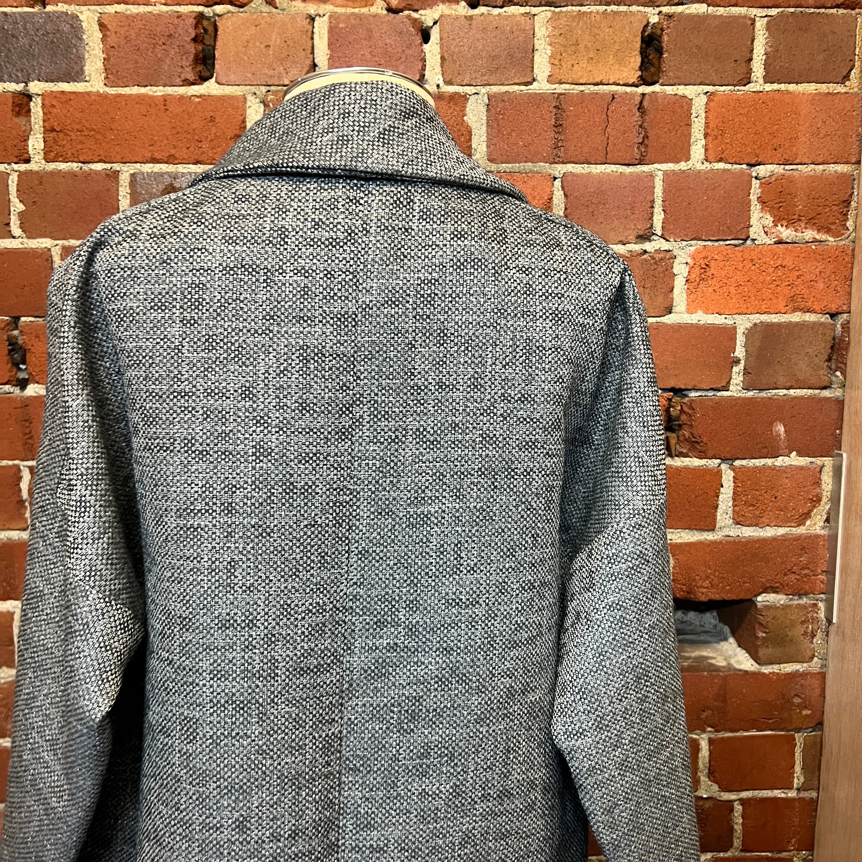 MARNI woven wool and linen coat