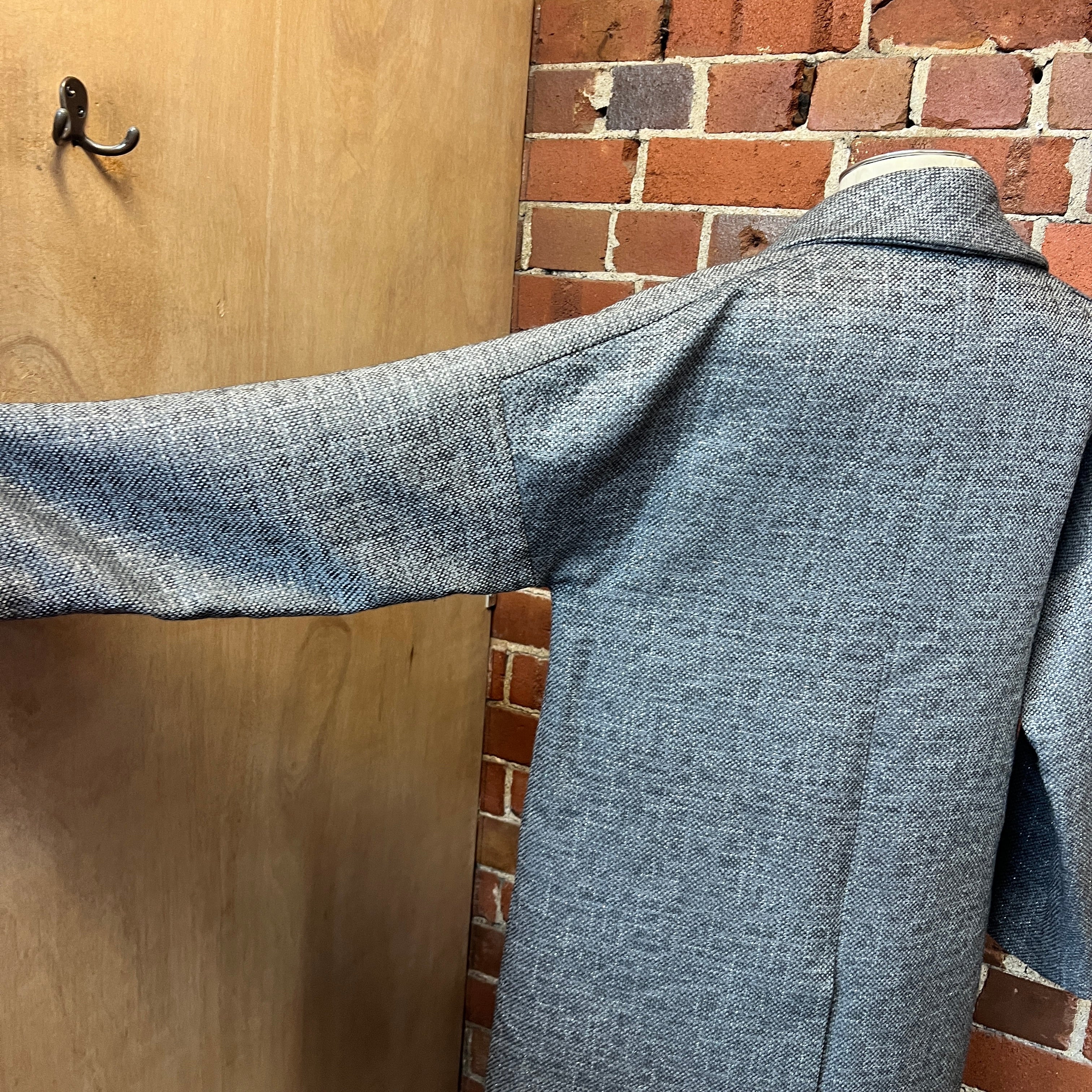 MARNI woven wool and linen coat