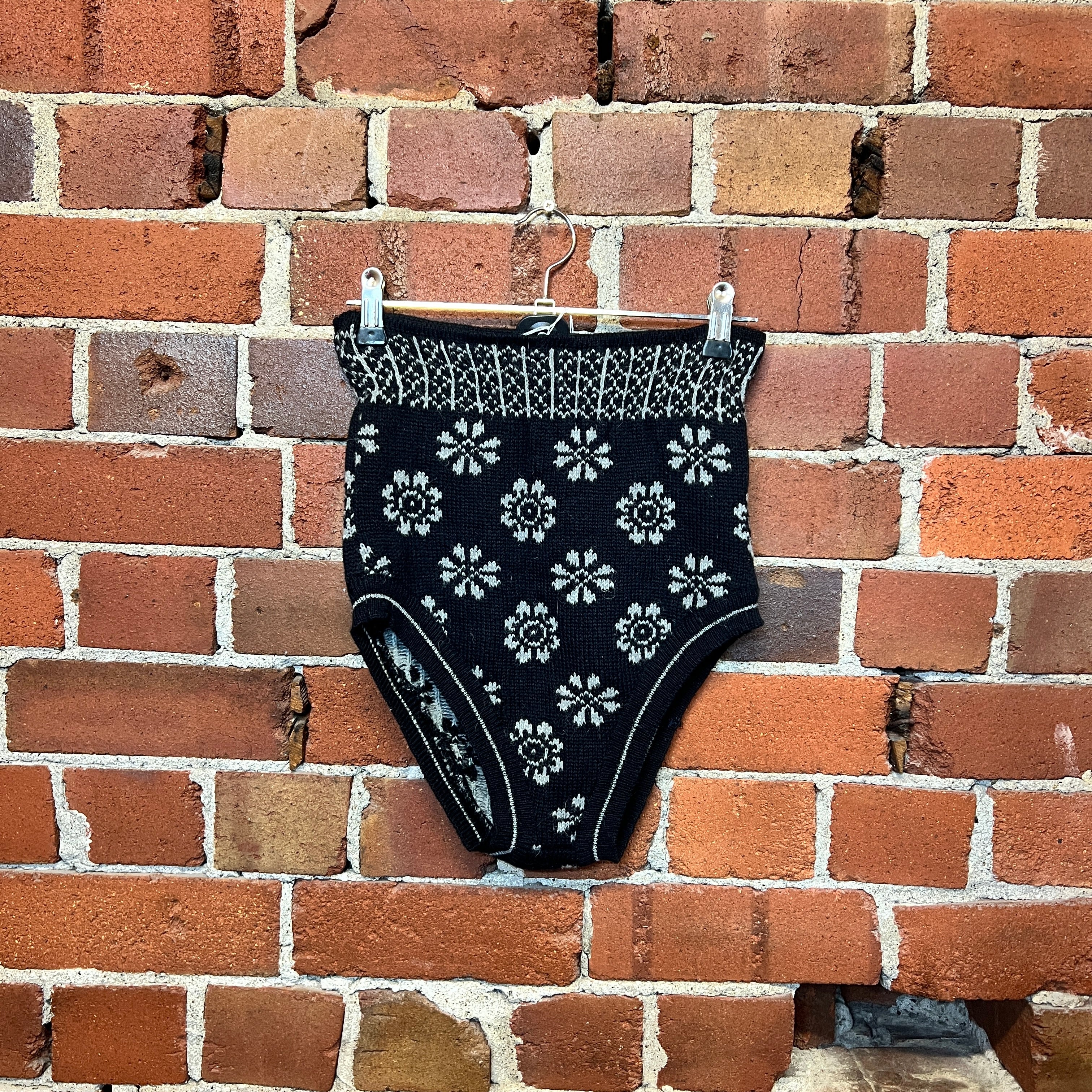 JEAN PAUL GAULTIER JUNIOR 1990's wool undies!