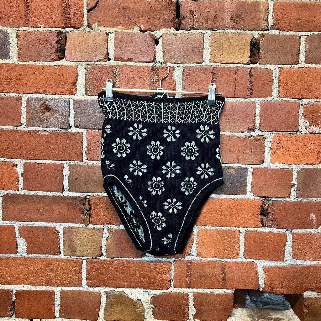 JEAN PAUL GAULTIER JUNIOR 1990's wool undies!