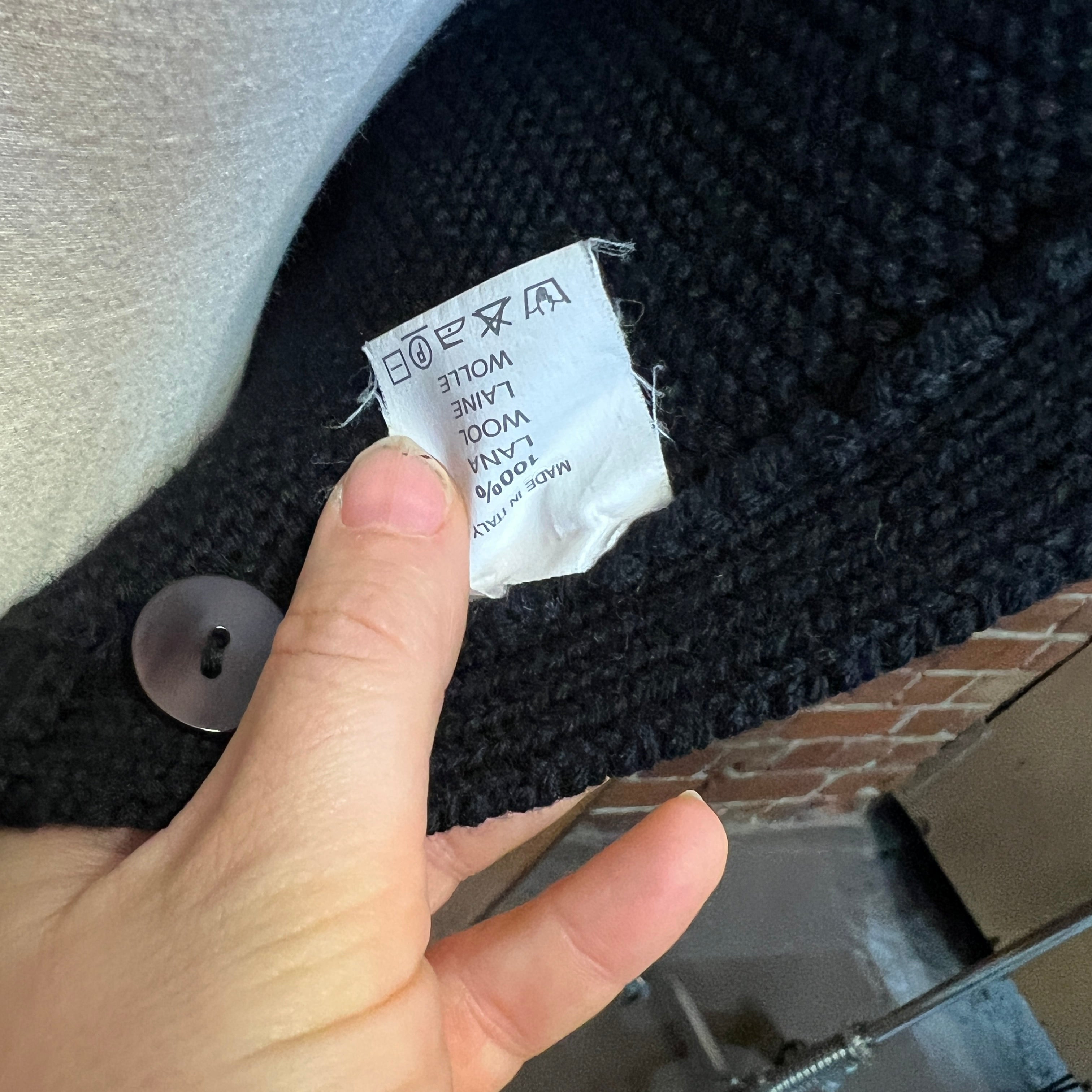 MARTIN MARGILEA "miss Deanna' 1990's wool top