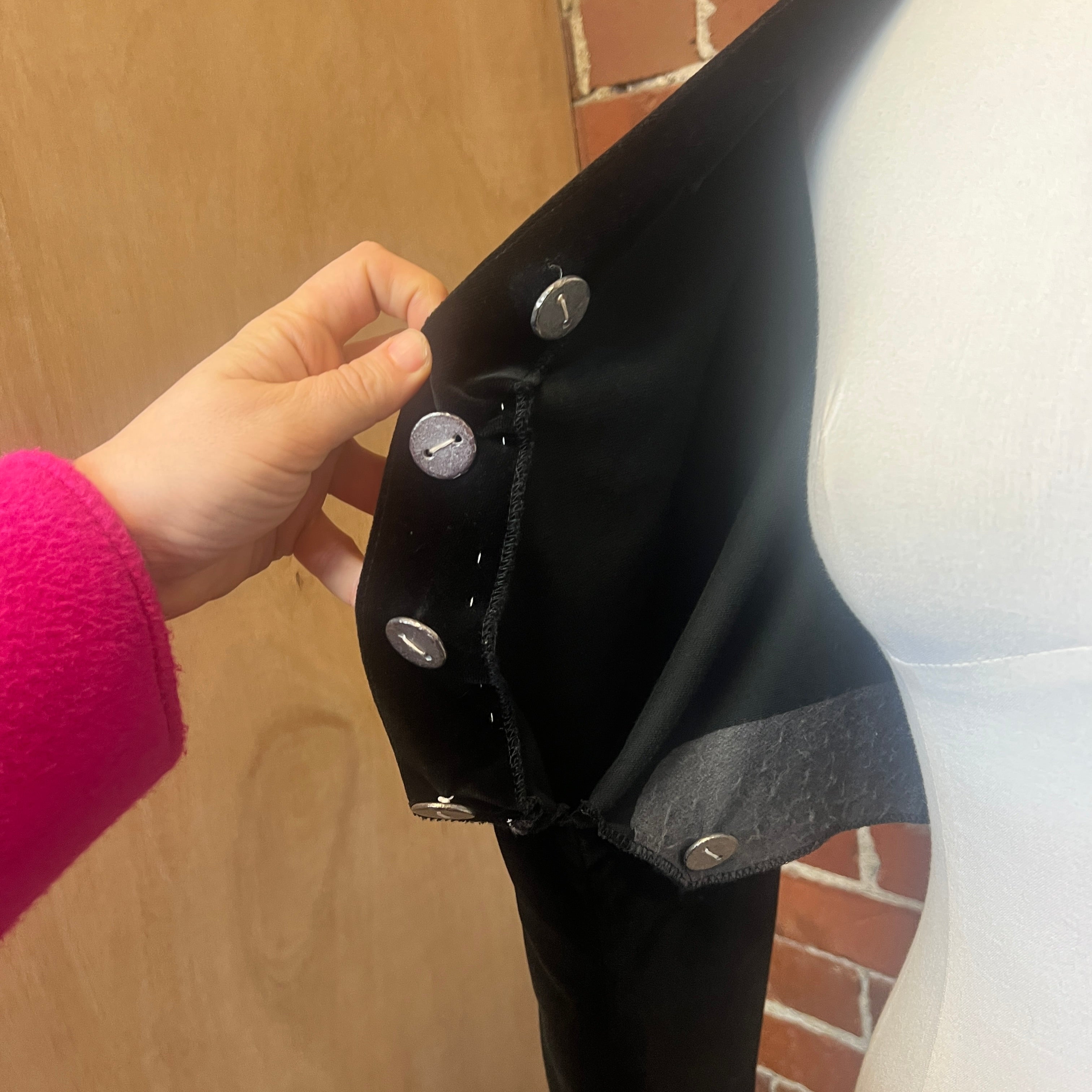 MARTIN MARGIELA velvet half coat