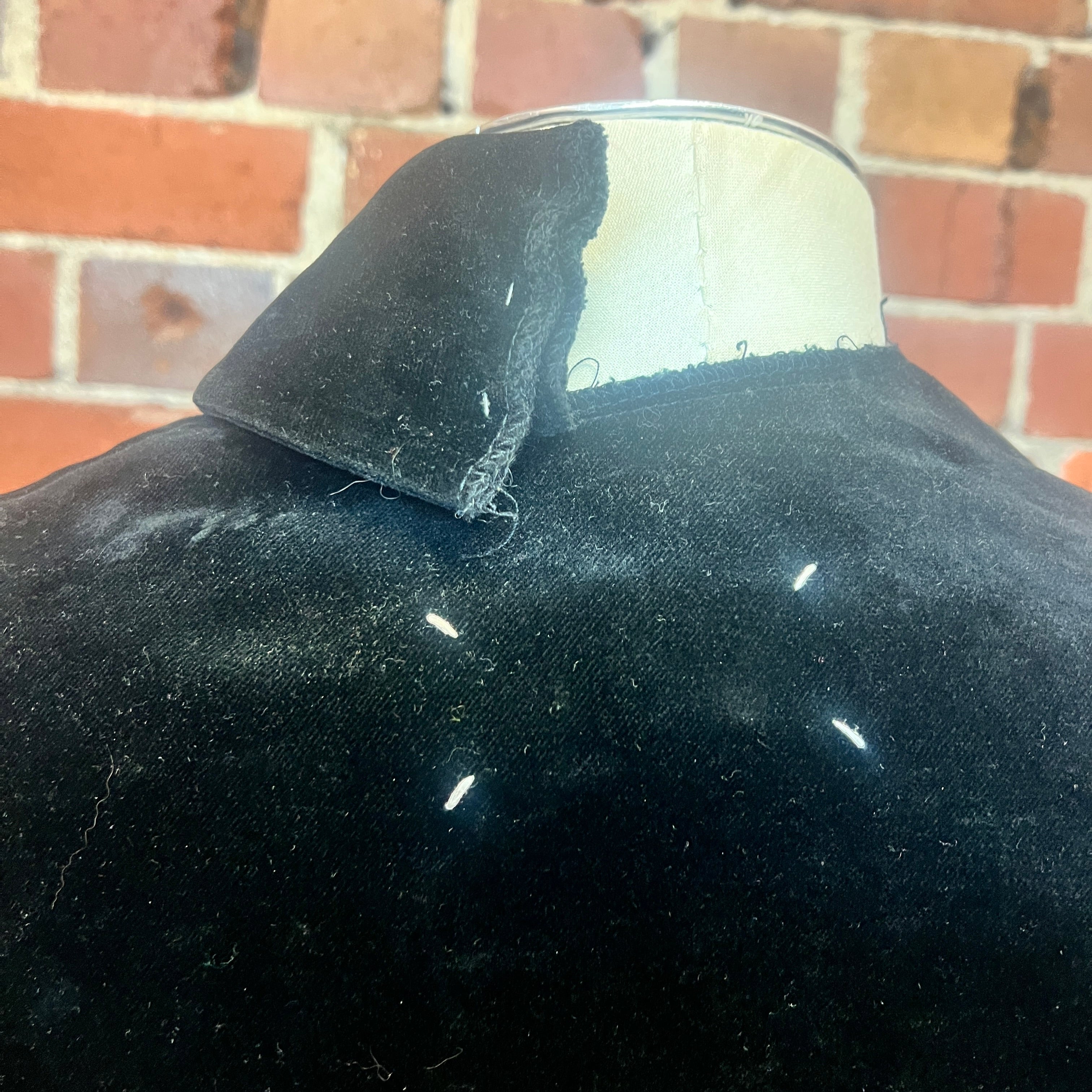 MARTIN MARGIELA velvet half coat