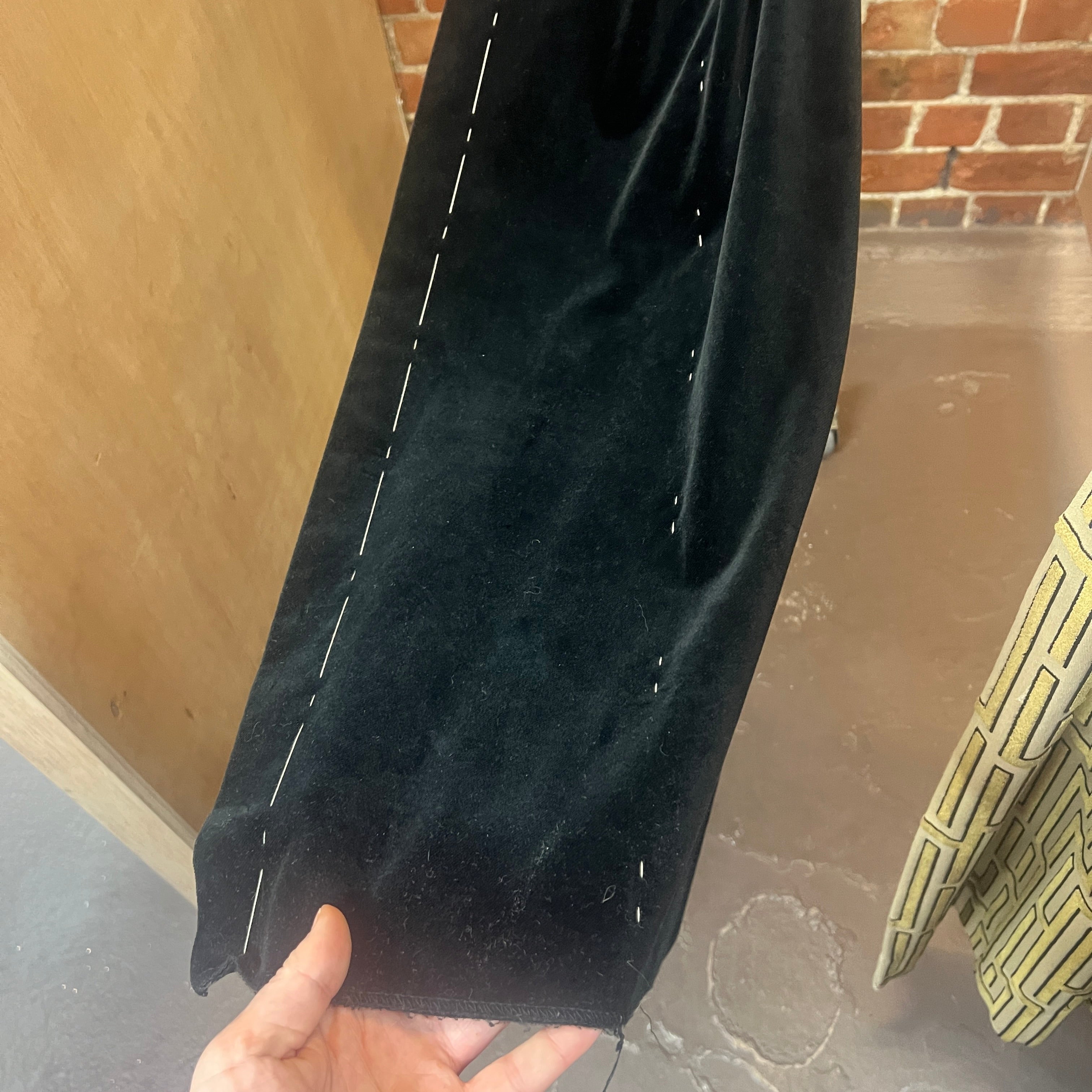 MARTIN MARGIELA velvet half coat