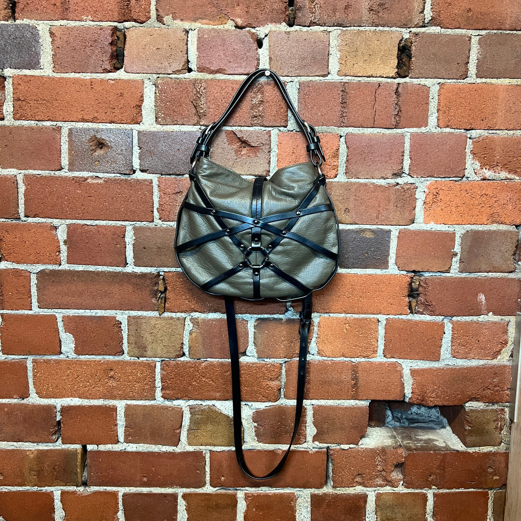 DIESEL bondage leather bag