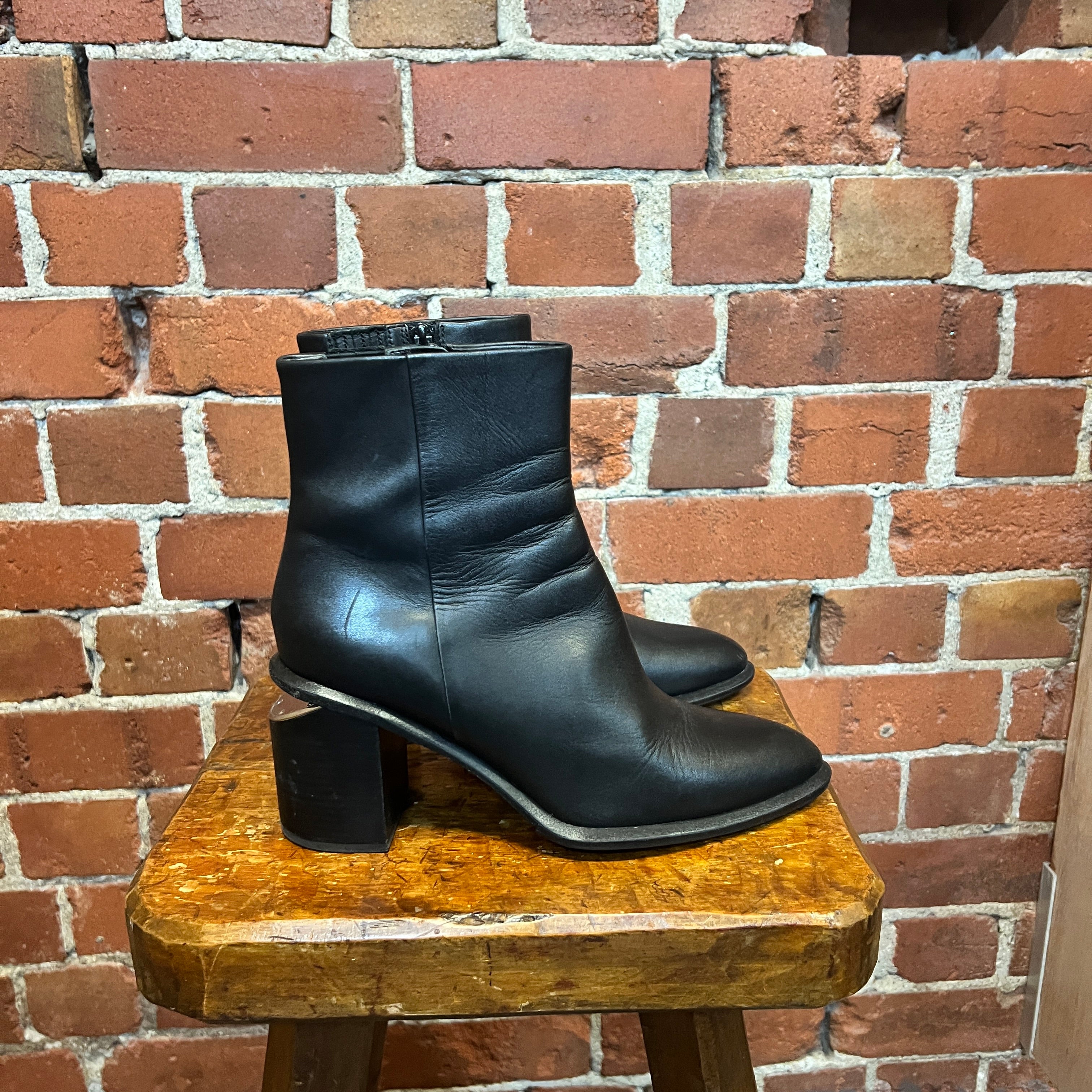 ALEXANDER WANG leather boots 38.5 Wellington Hunters and Collectors