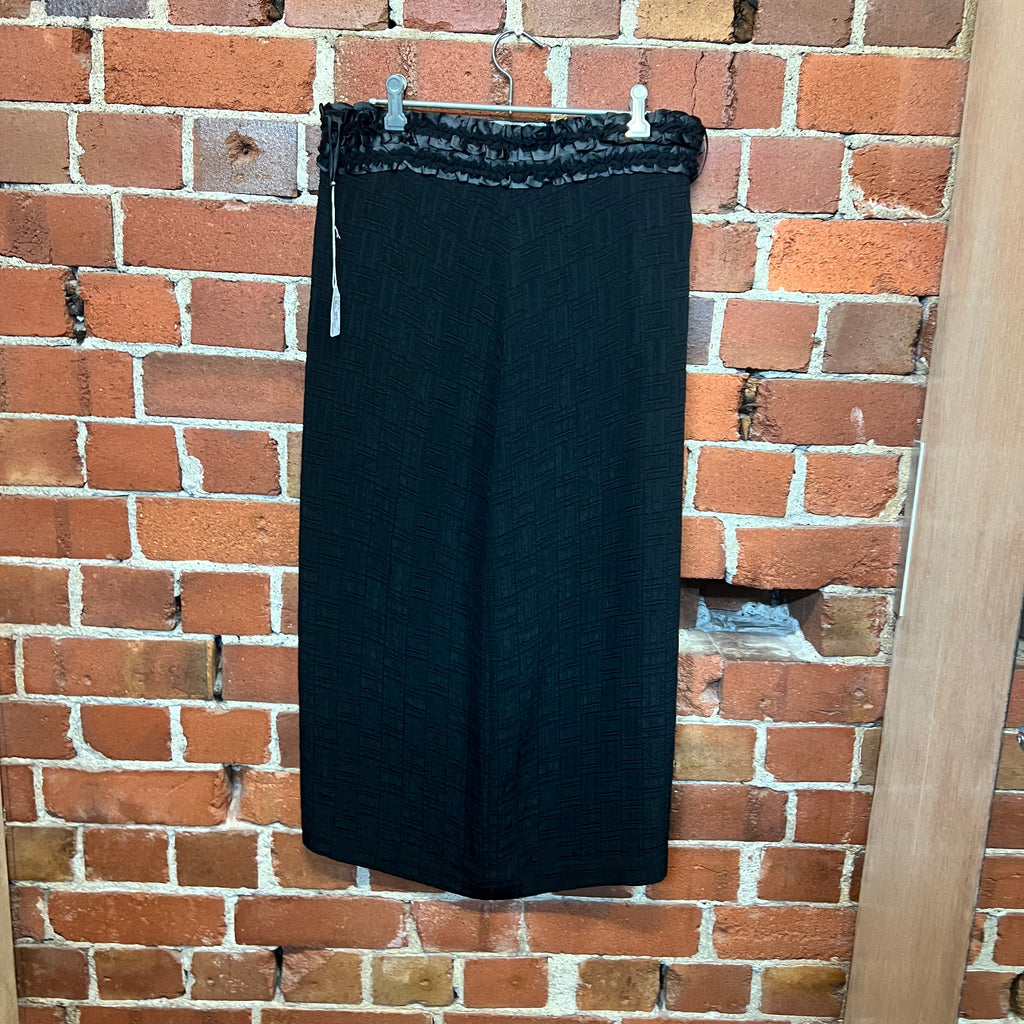 COMME DES GARCONS textured skirt