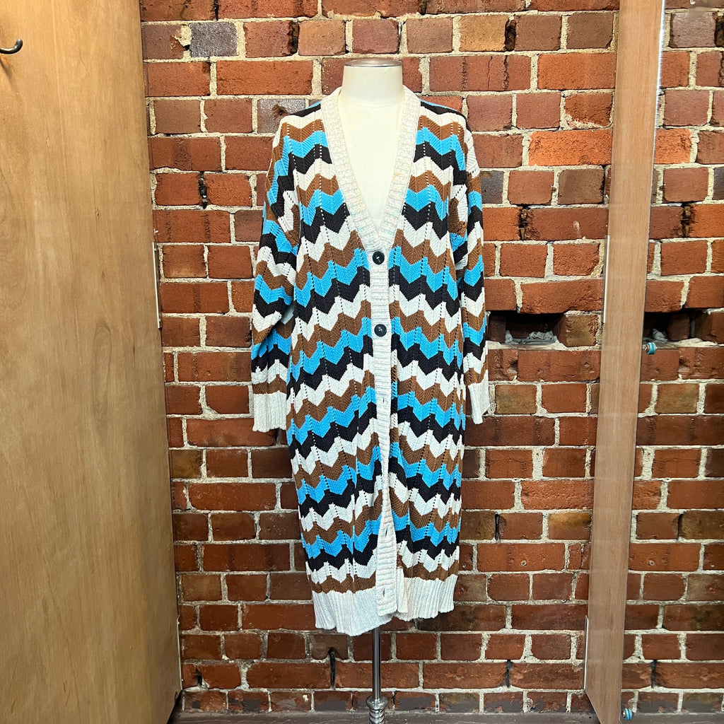 MISSONI wool mix chevron cardigan