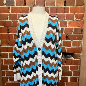 MISSONI wool mix chevron cardigan