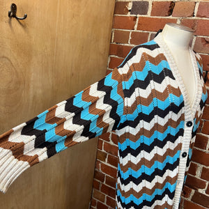 MISSONI wool mix chevron cardigan