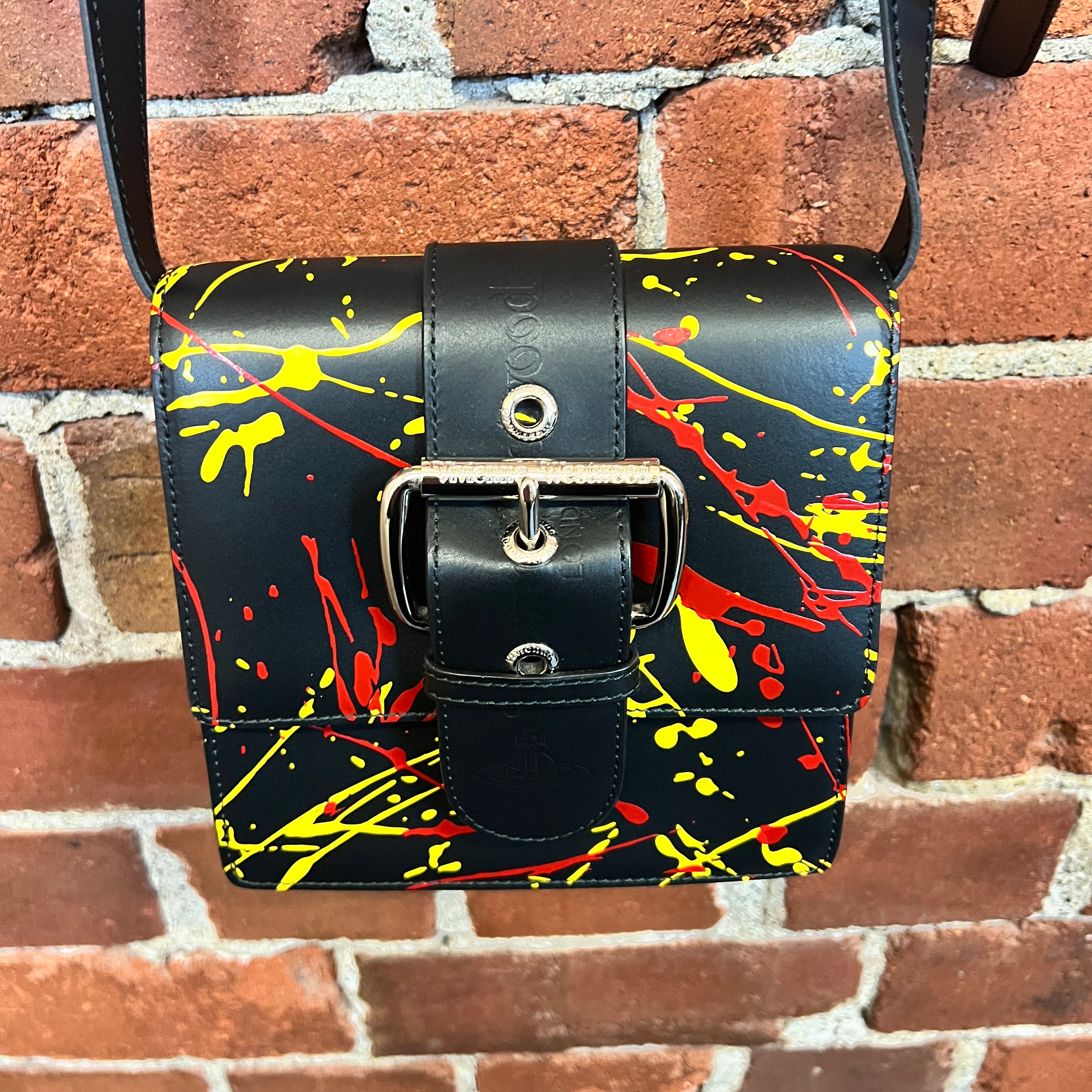 VIVIENNE WESTWOOD Paint Splatter bag!