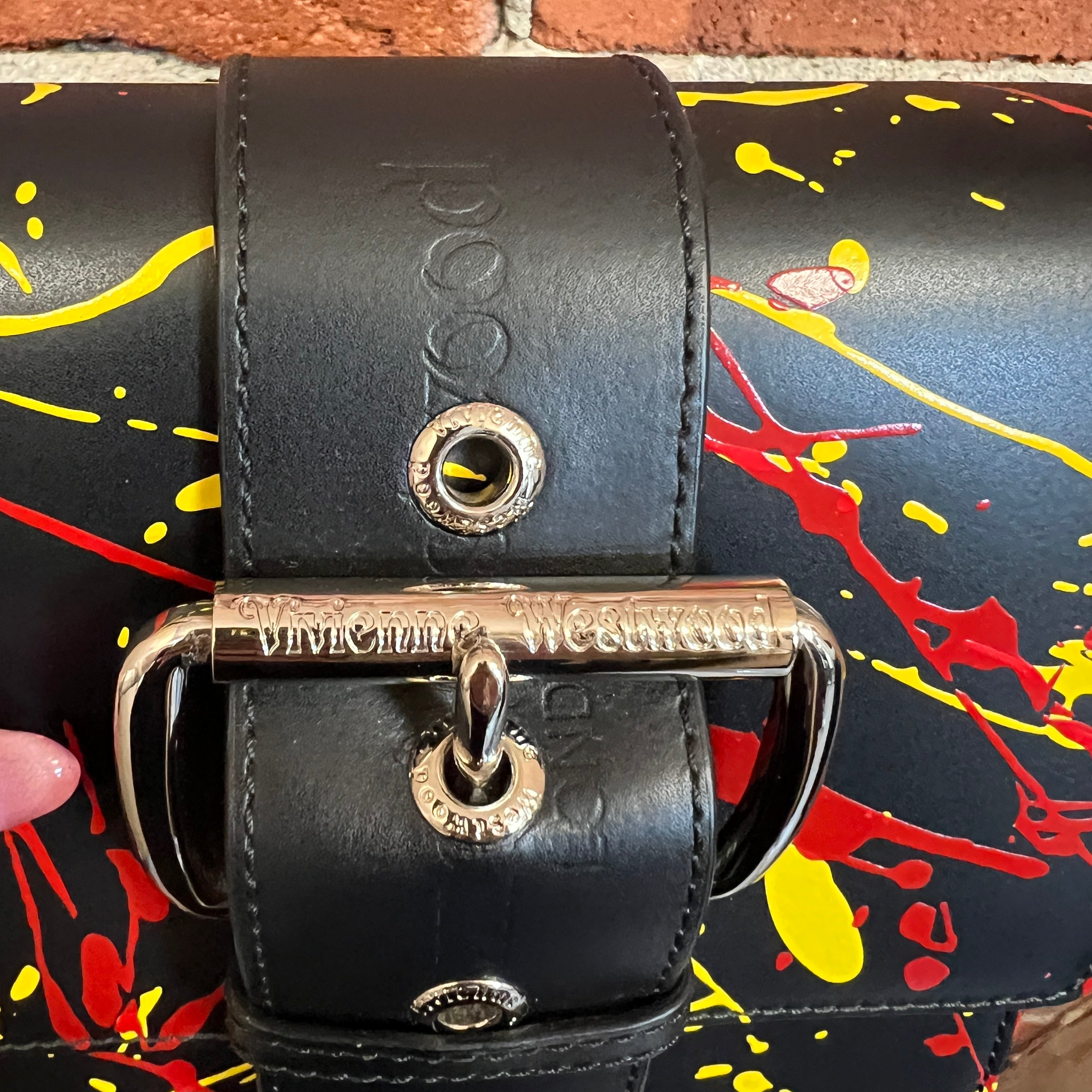 VIVIENNE WESTWOOD Paint Splatter bag!