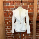 VIVIENNE WESTWOOD textured fabric jacket