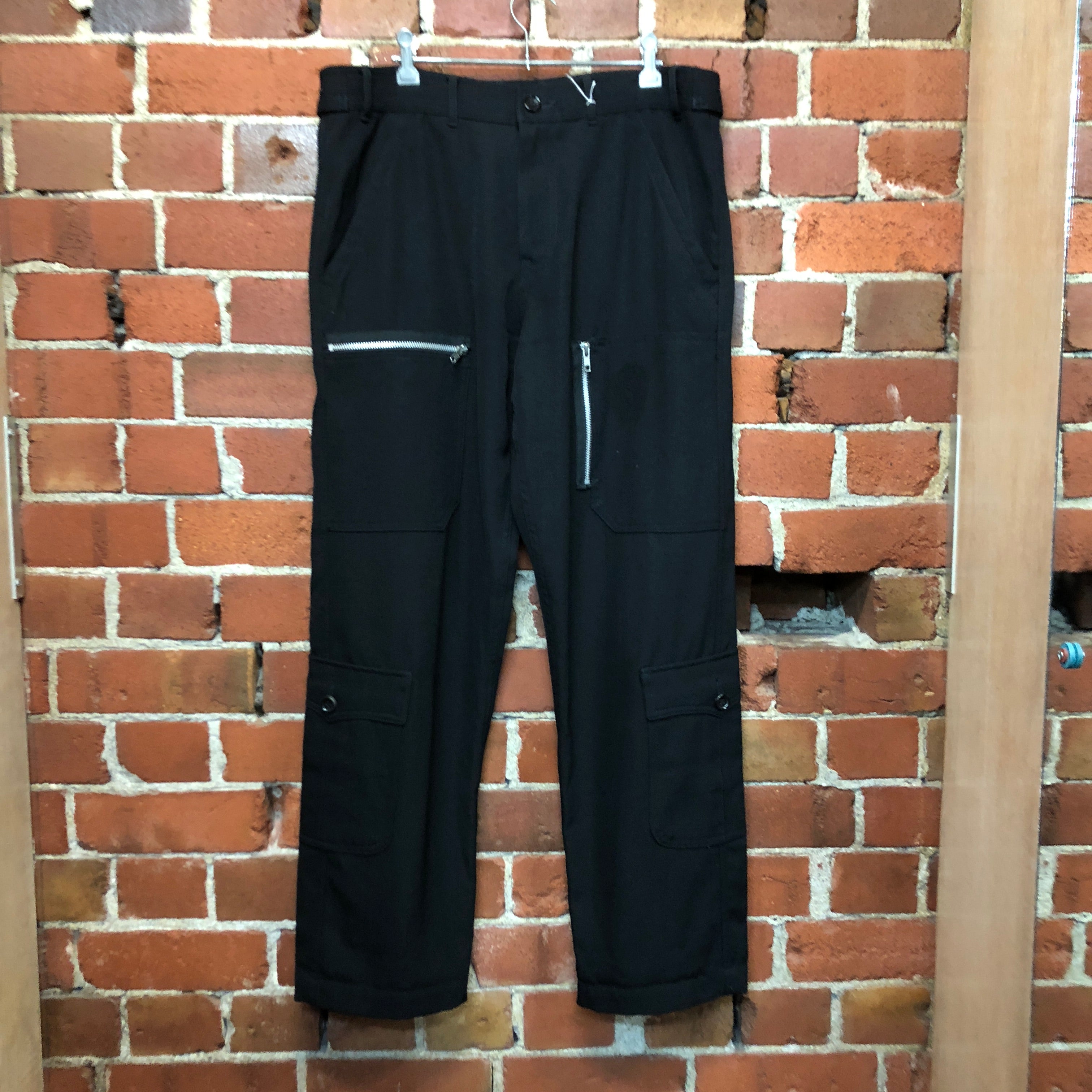 COMME DES GARCONS 1995 wide leg wool pants