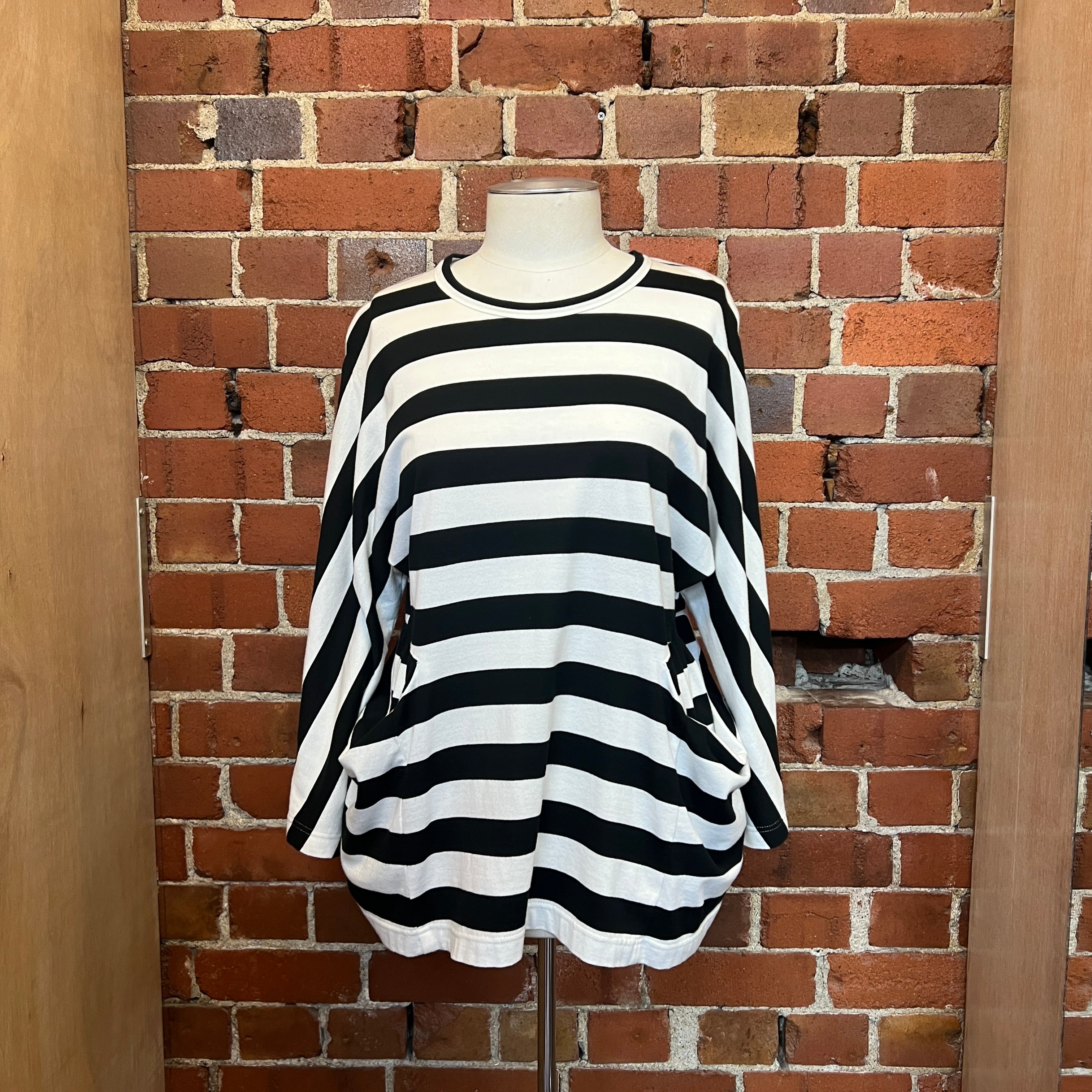 COMME DES GARCONS striped top