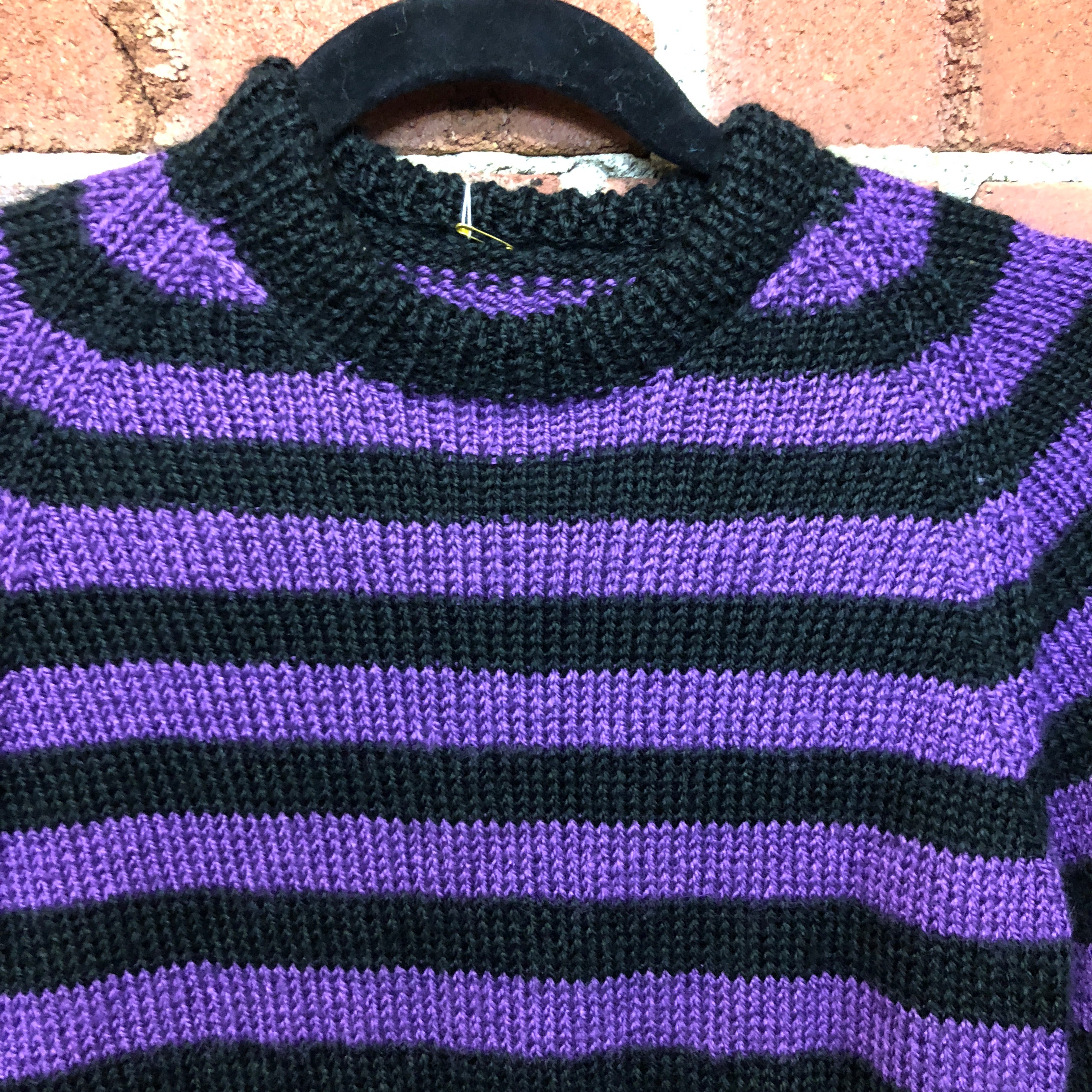 NEW pure wool handknitted jumper