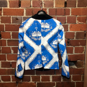 TRELISE COOPER pattern cotton jacket