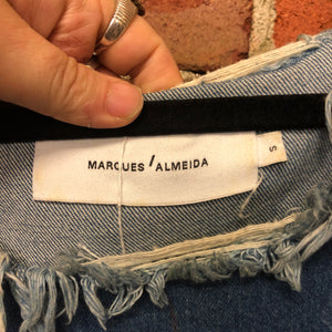 MARQUES/ ALMEIDA denim dress