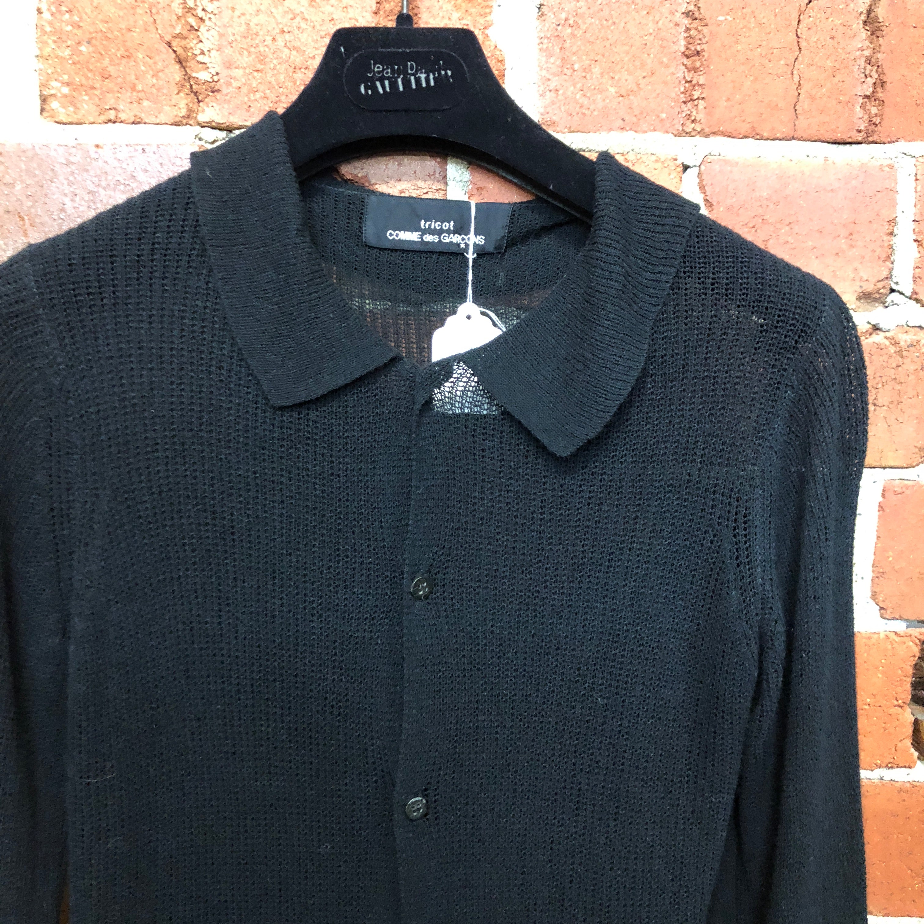 COMME DES GARCONS 1995 fine knit cardi