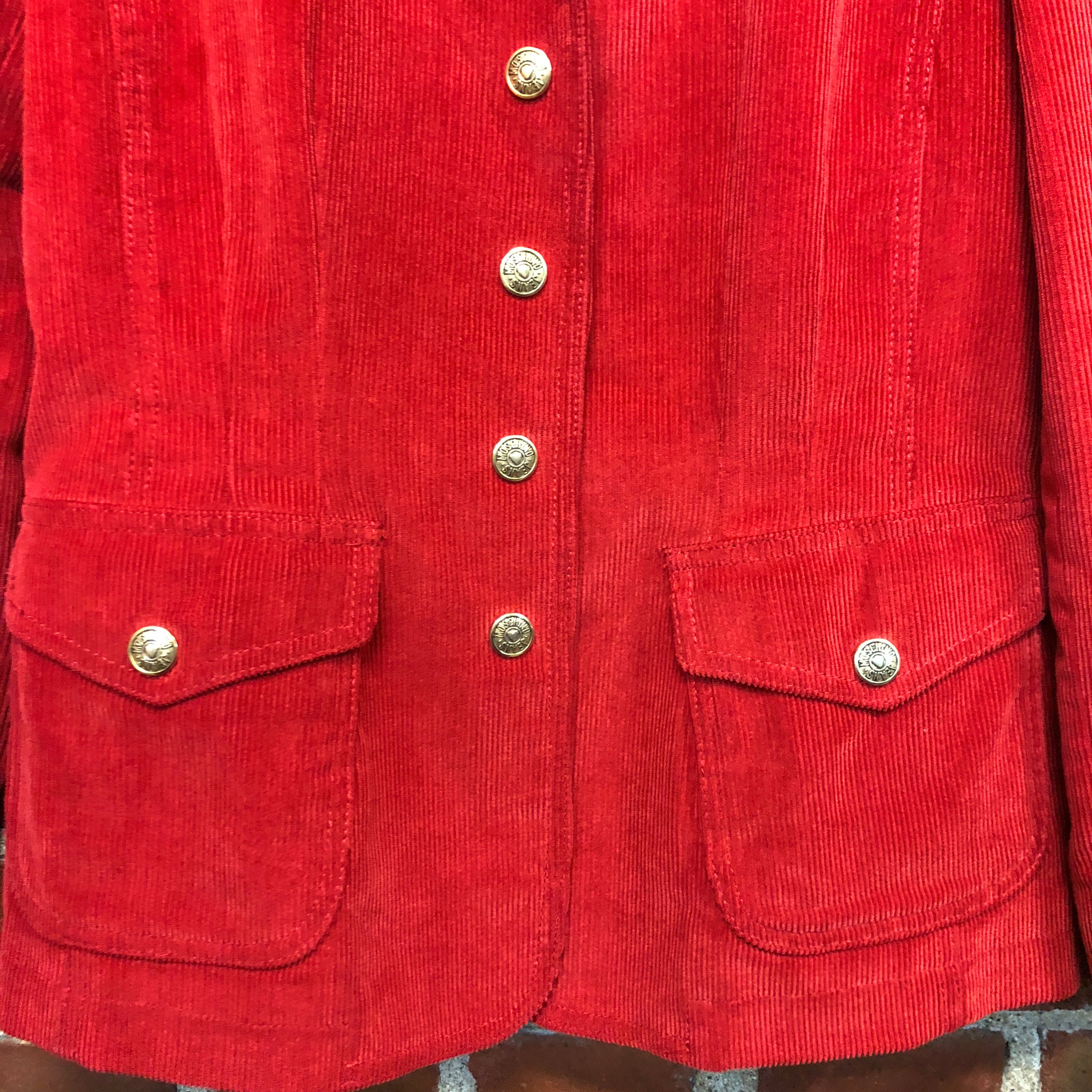 MOSCHINO corduroy jacket