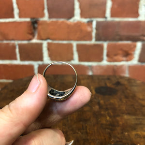 1934 10k gold and sterling silver ring