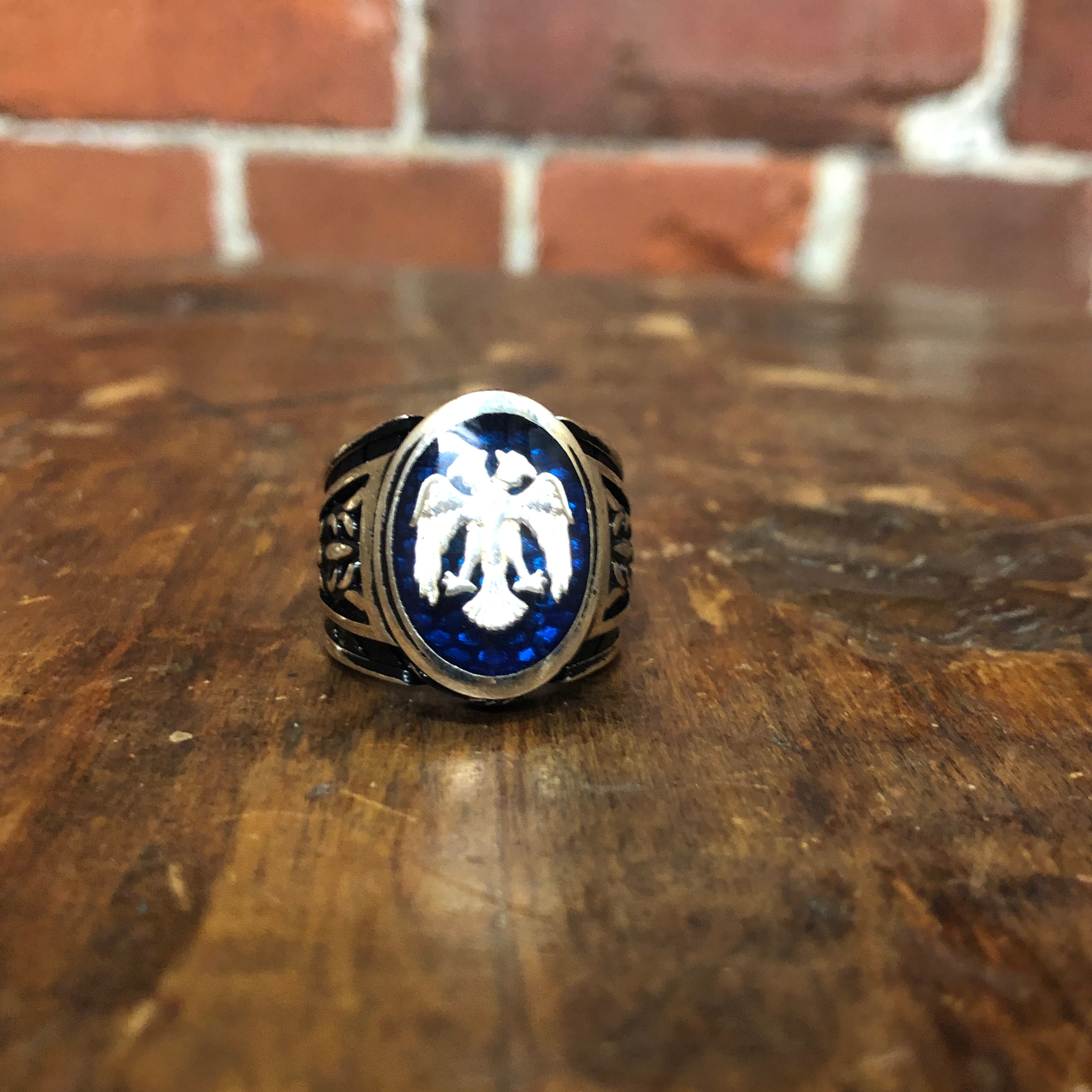 Russian Eagle stg ring