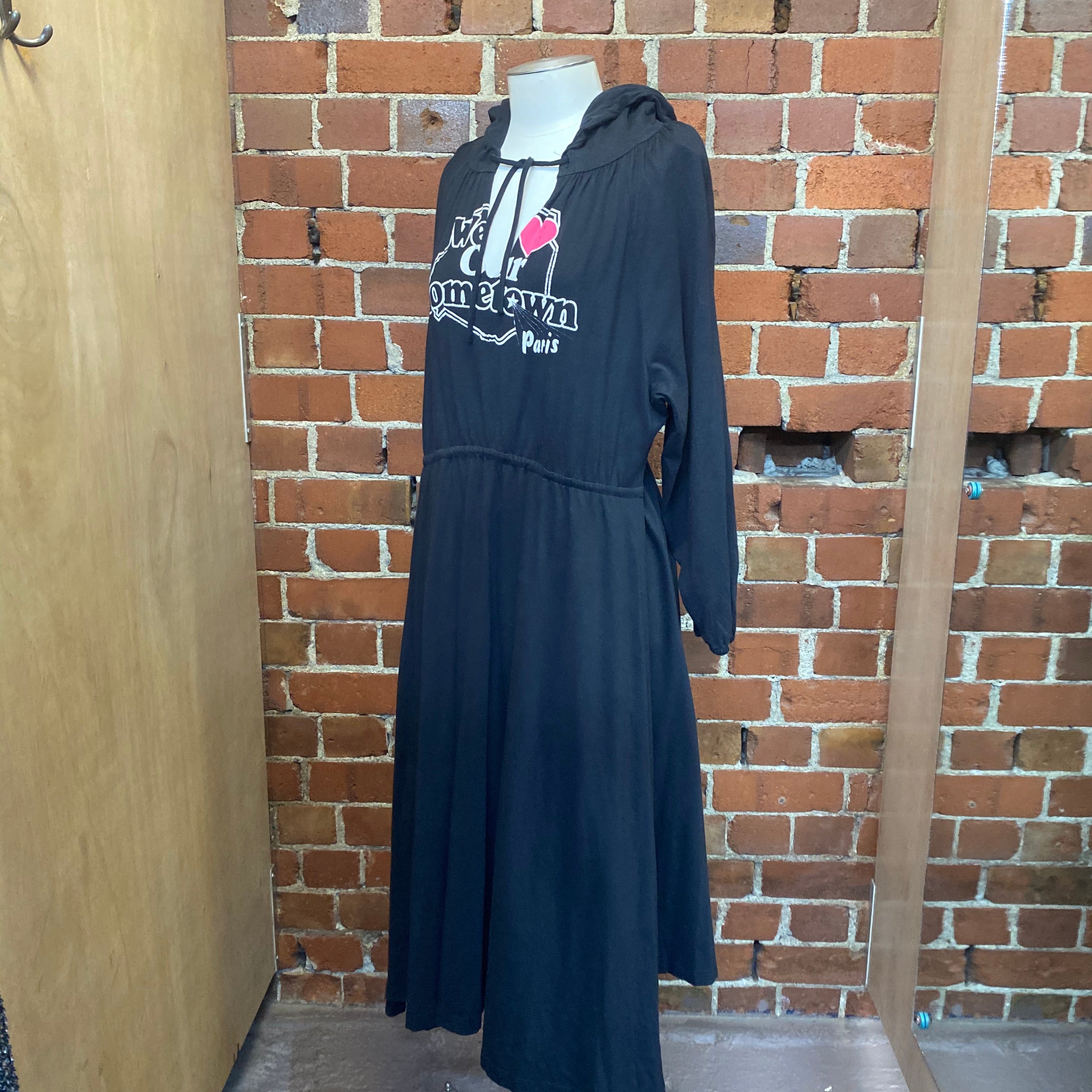 VETEMENTS hooded dress