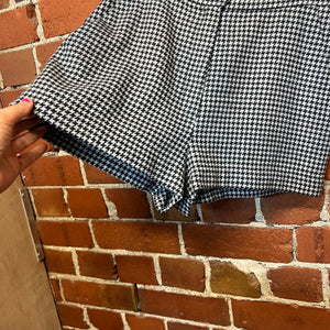 MOSCHINO Cheap n Chic houndstooth wool shorts