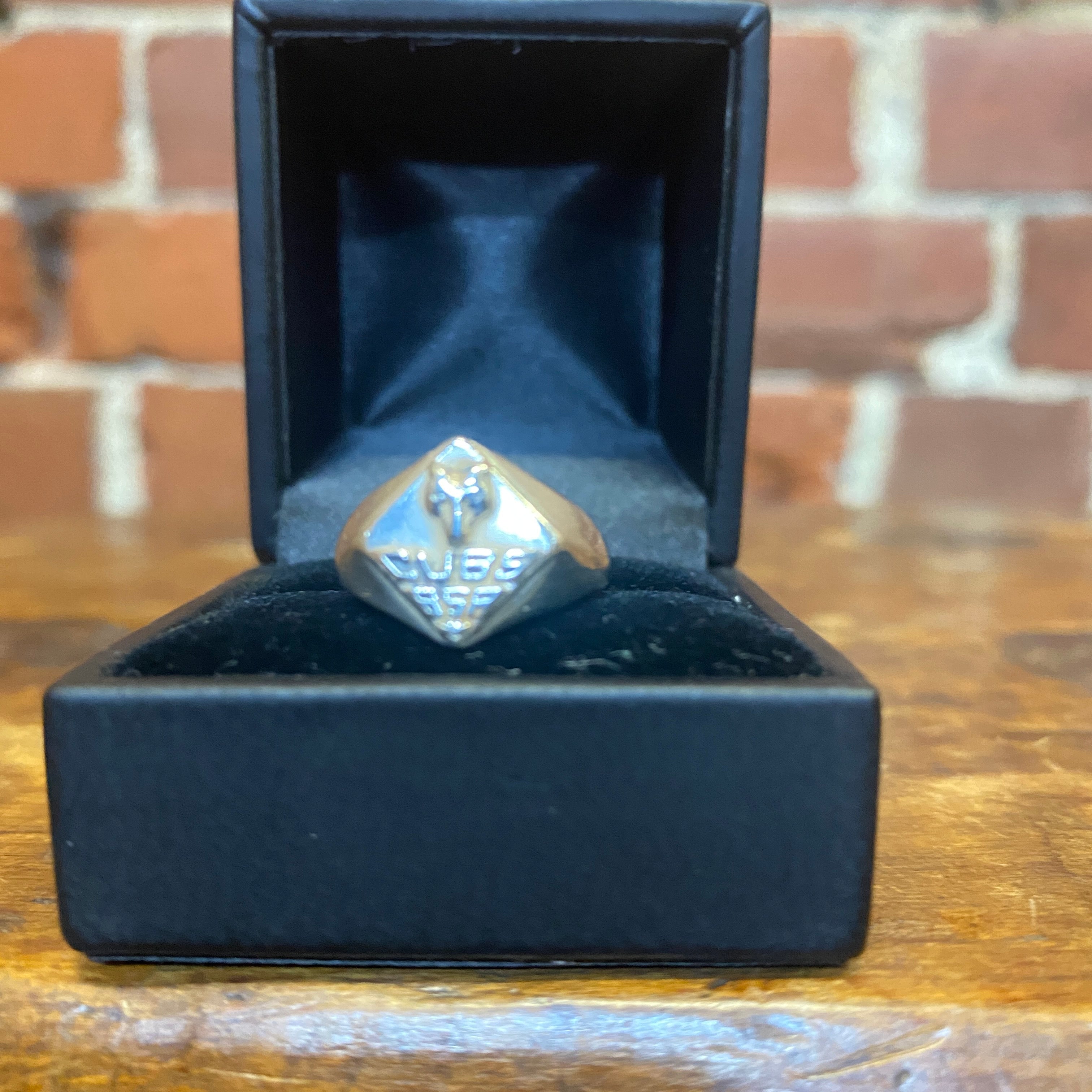 STG SILVER cubs ring