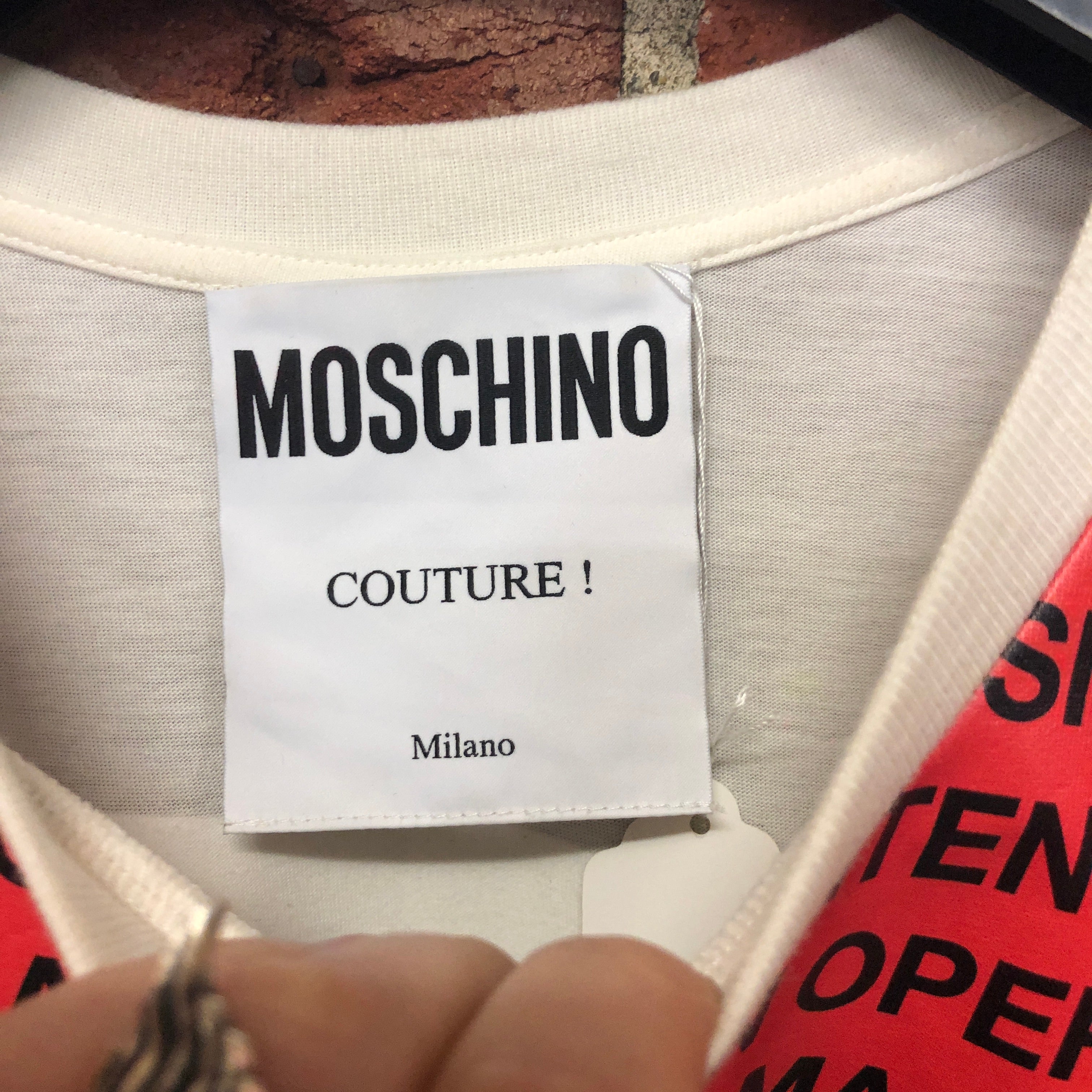 MOSCHINO 2018 pills tee