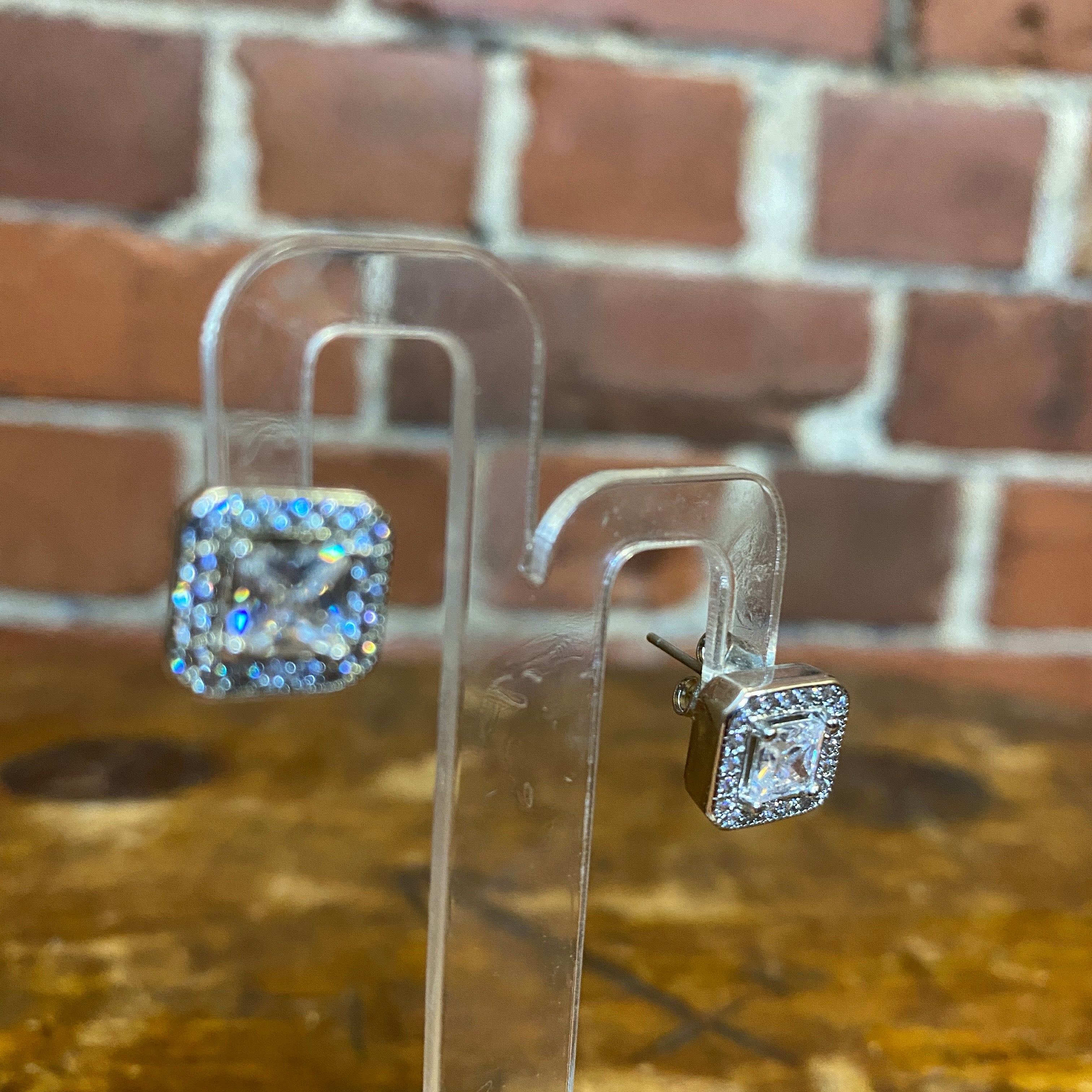 STG SILVER and CZ studs