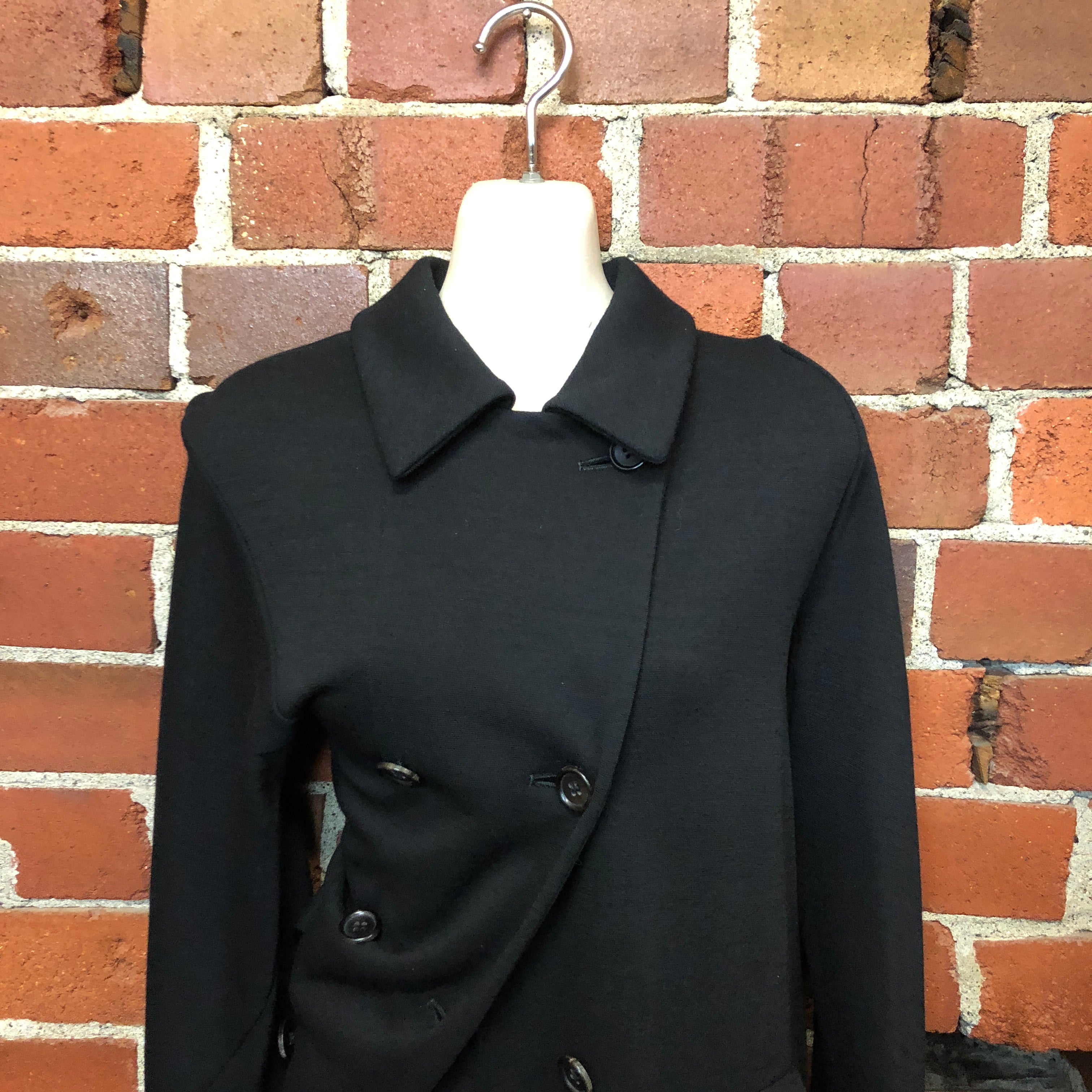 COMME DES GARCONS 2006 wool twisted jacket